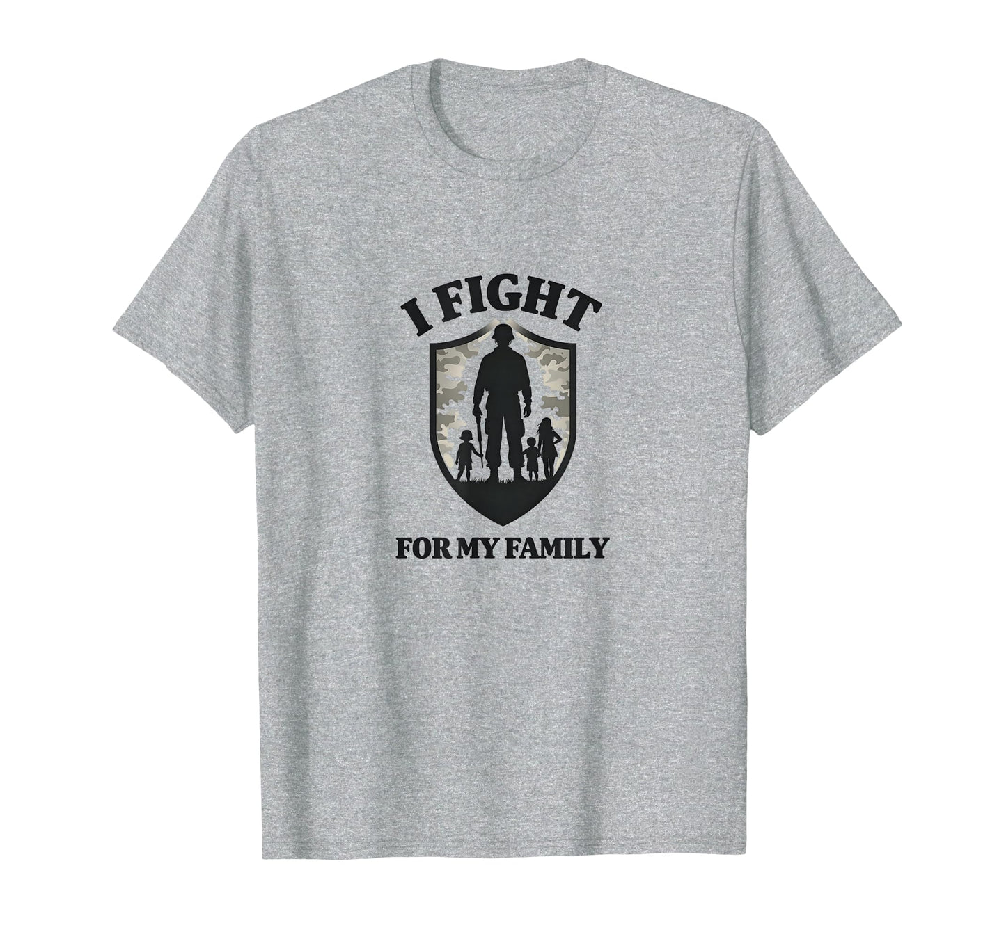 Army Dads I Fight My Family Military T-Shirt - Unique Graphic for Adults - T-Shirt, Sweatshirt, Hoodie