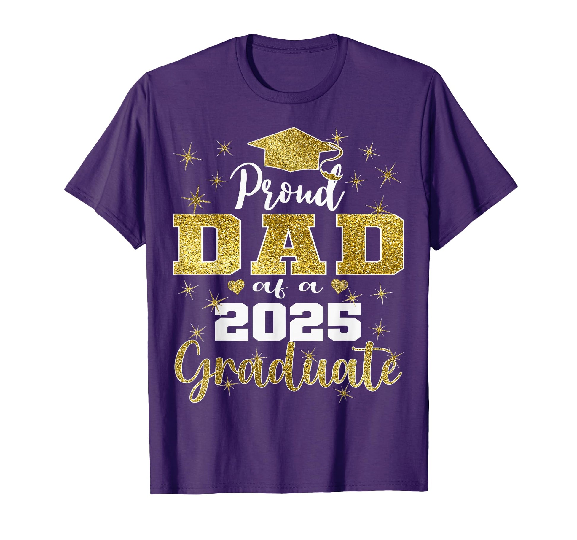 Super Proud Dad 2025 Graduate Senior T-Shirt - Custom Art Print for Adults - T-Shirt, Sweatshirt, Hoodie