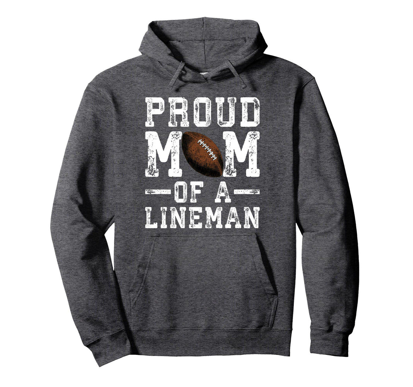 Womens Proud Mom Lineman Football Hoodie - Novelty Apparel Unisex - T-Shirt, Sweatshirt, Hoodie