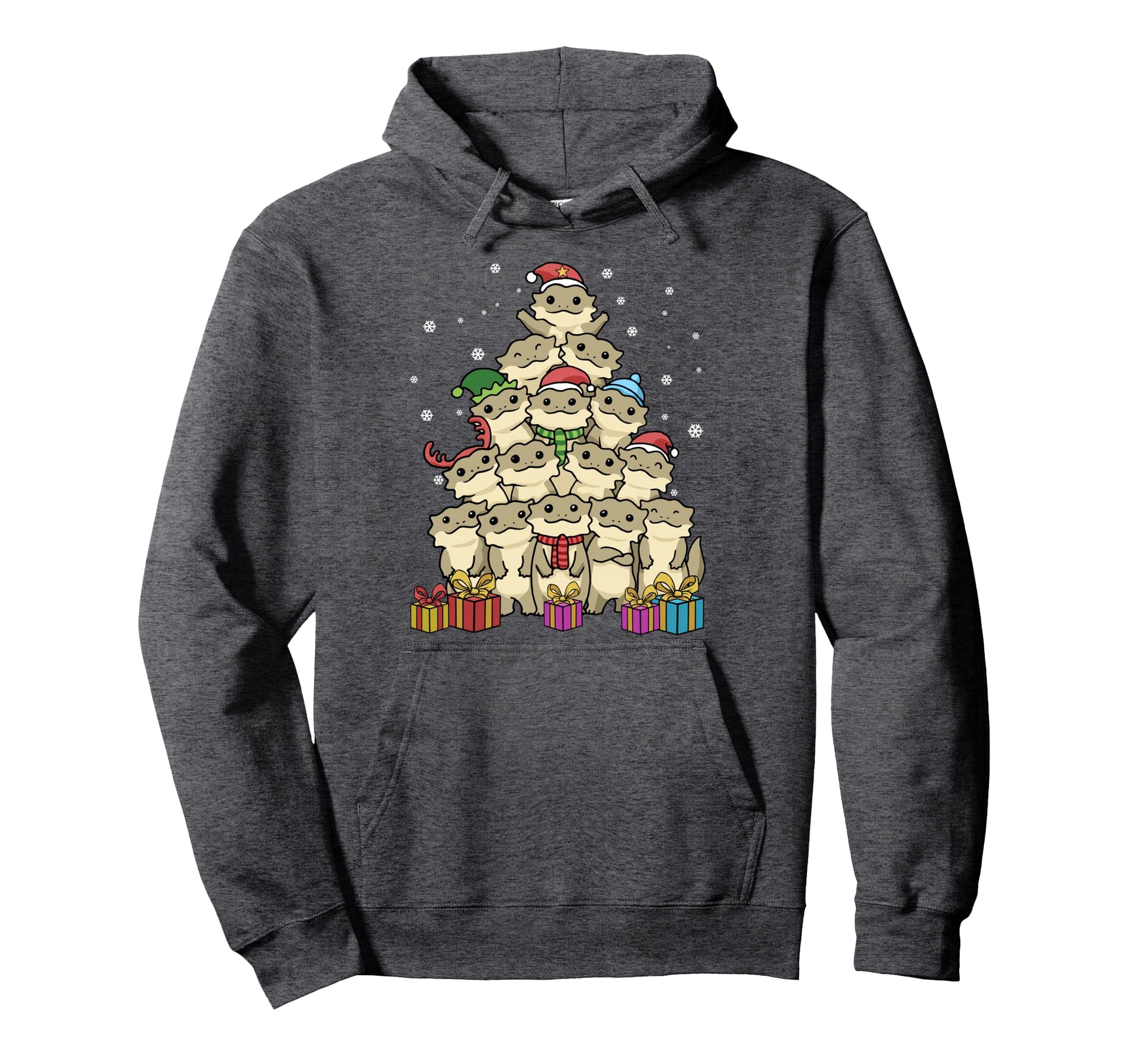 Bearded Dragon Tree Hoodie - Streetwear Style for Adults - T-Shirt, Sweatshirt, Hoodie