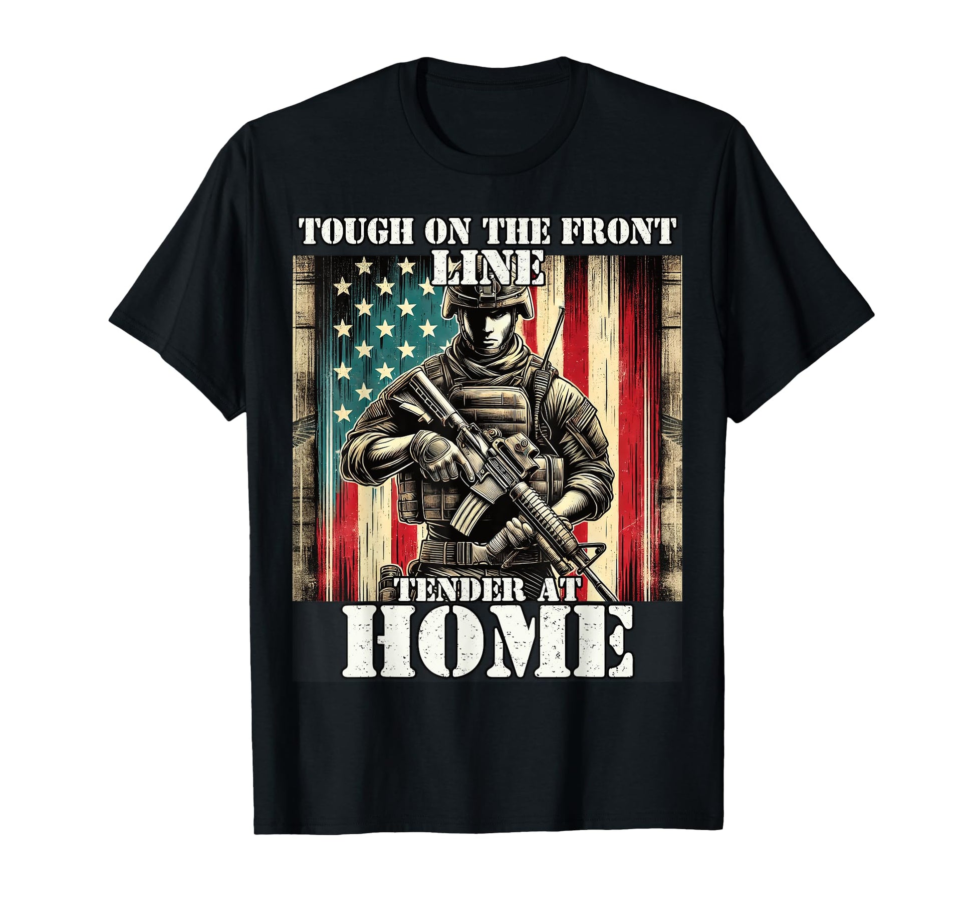 Proud Father Son Daughter Wife Strong T-Shirt - Graphic Print Men Women - T-Shirt, Sweatshirt, Hoodie