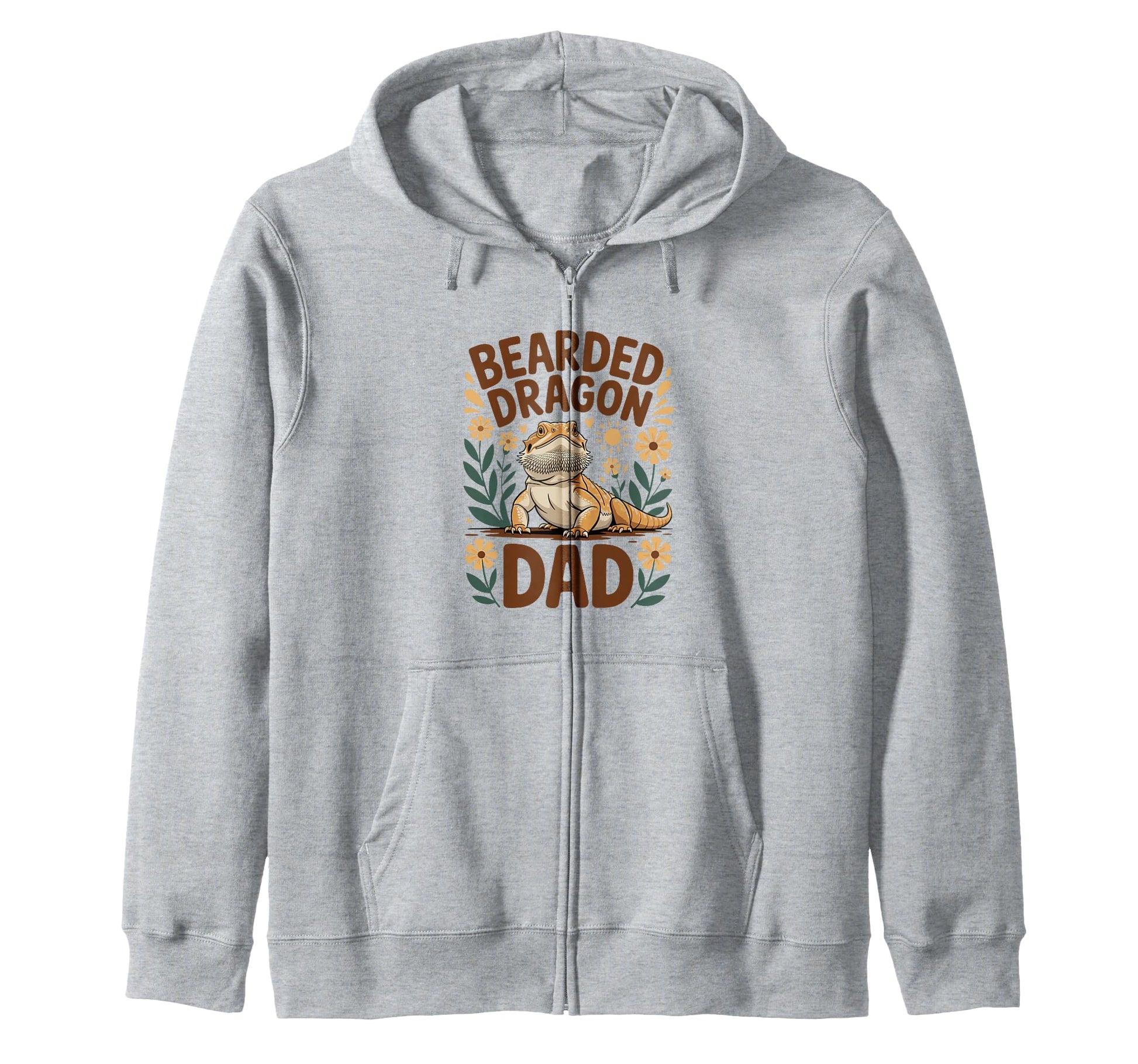 Bearded Dragon Lizard Accessories Costume Hoodie - Graphic Print for Adults - T-Shirt, Sweatshirt, Hoodie
