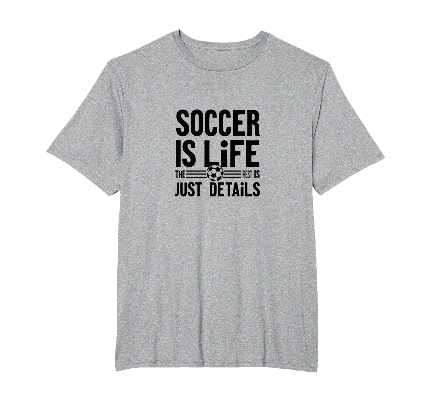 Soccer Is Life Soccer Dads Sporty T-Shirt - Unique Graphic Men Women - T-Shirt, Sweatshirt, Hoodie
