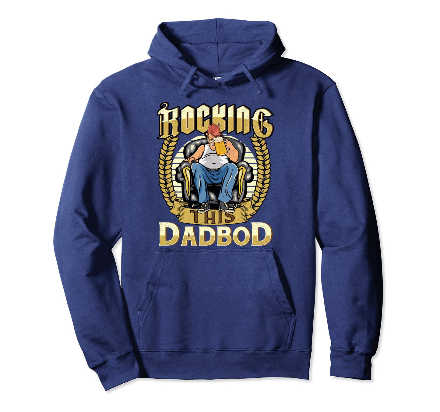Funny Dad Bod Fat Dad Dadbod Fat Guy Fat Hoodie - Unique Graphic Men Women - T-Shirt, Sweatshirt, Hoodie