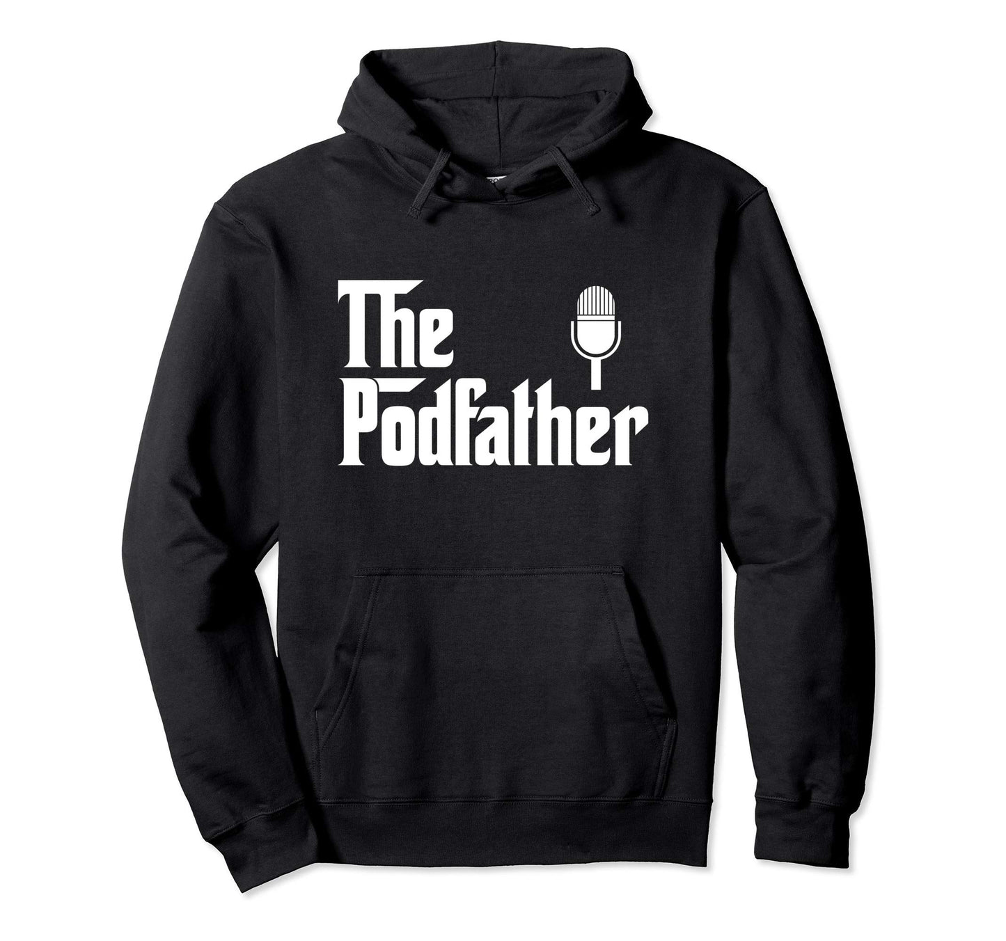 Podcast Father Funny Podcasting Legend Hoodie - Custom Art Print Unisex - T-Shirt, Sweatshirt, Hoodie