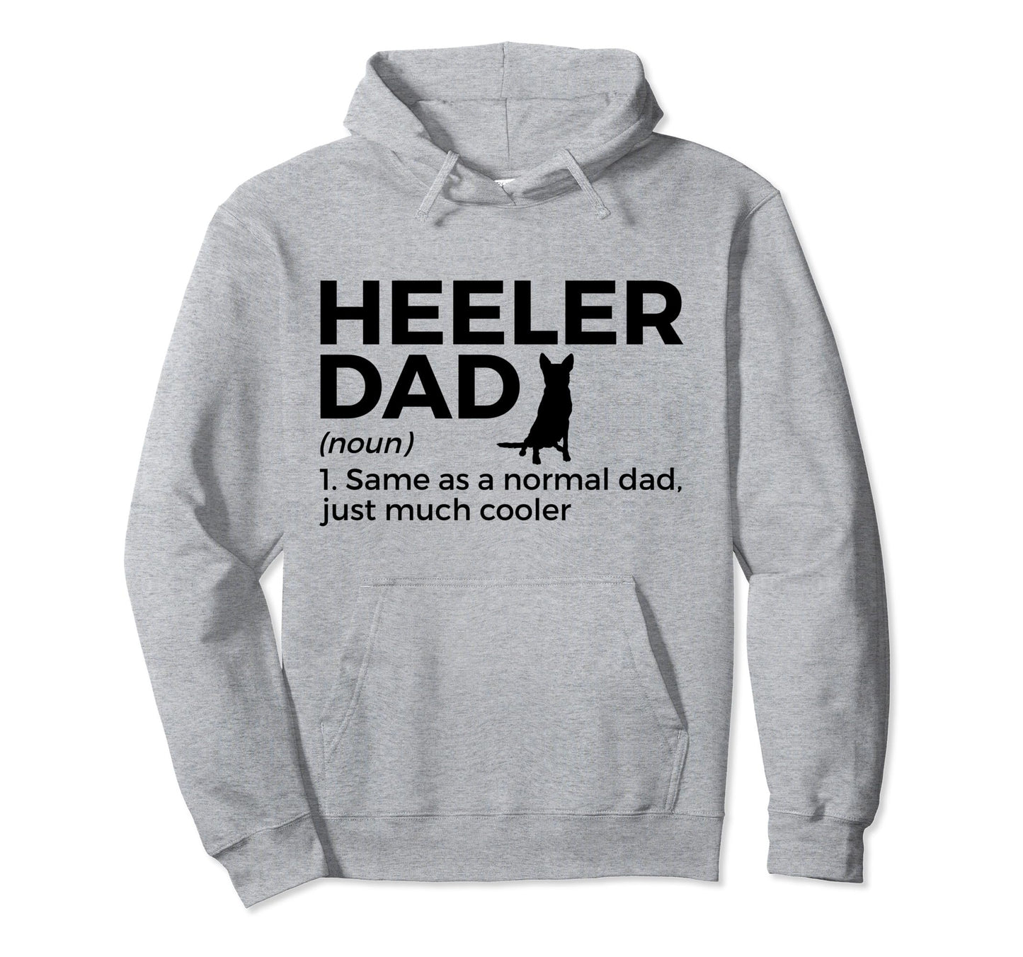Heeler Dad Definition Funny Cattle Hoodie - Aesthetic Graphic Men Women - T-Shirt, Sweatshirt, Hoodie