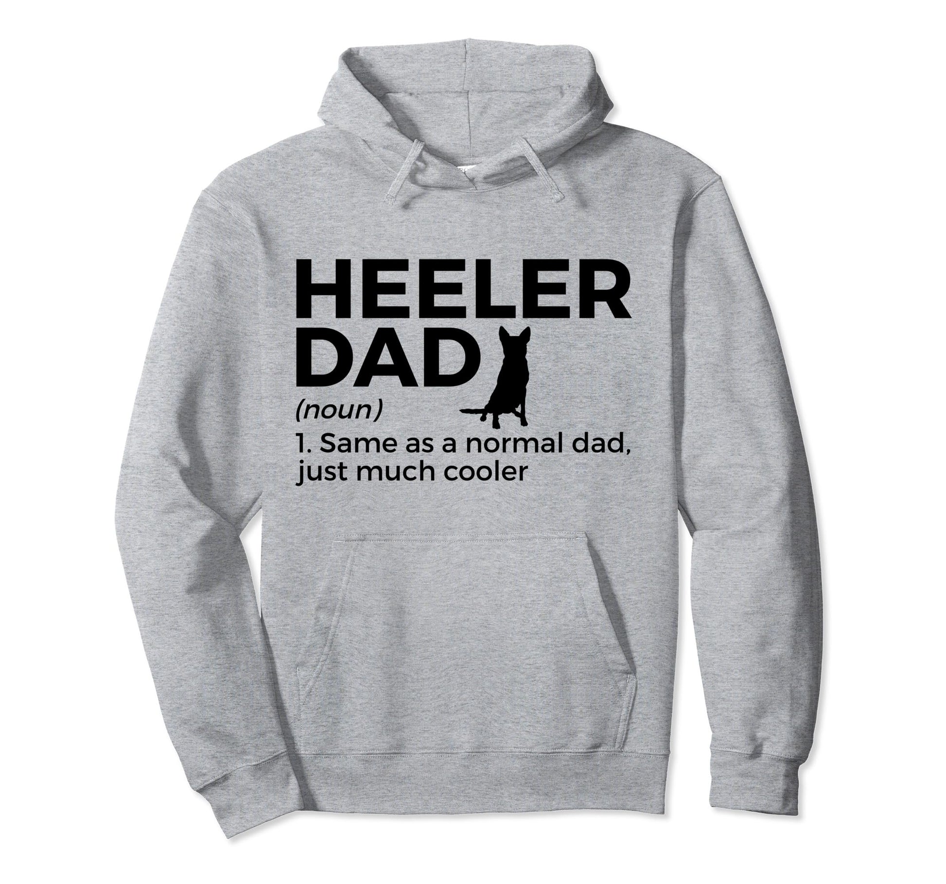 Heeler Dad Definition Funny Cattle Hoodie - Aesthetic Graphic Men Women - T-Shirt, Sweatshirt, Hoodie