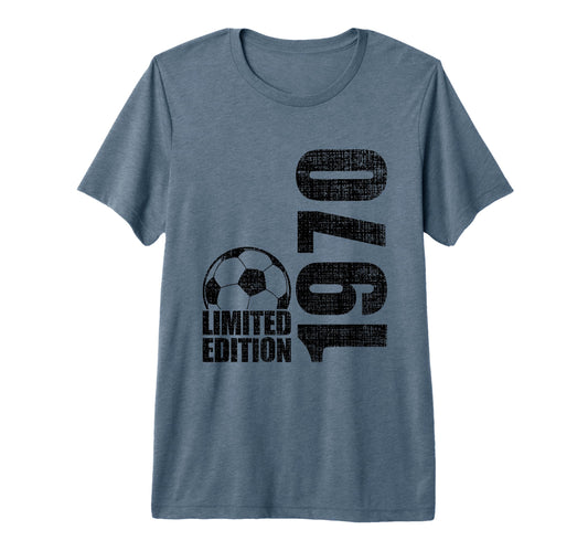 56 Years Old 1970 56Th Birthday Soccer T-Shirt - Novelty Apparel Unisex - T-Shirt, Sweatshirt, Hoodie