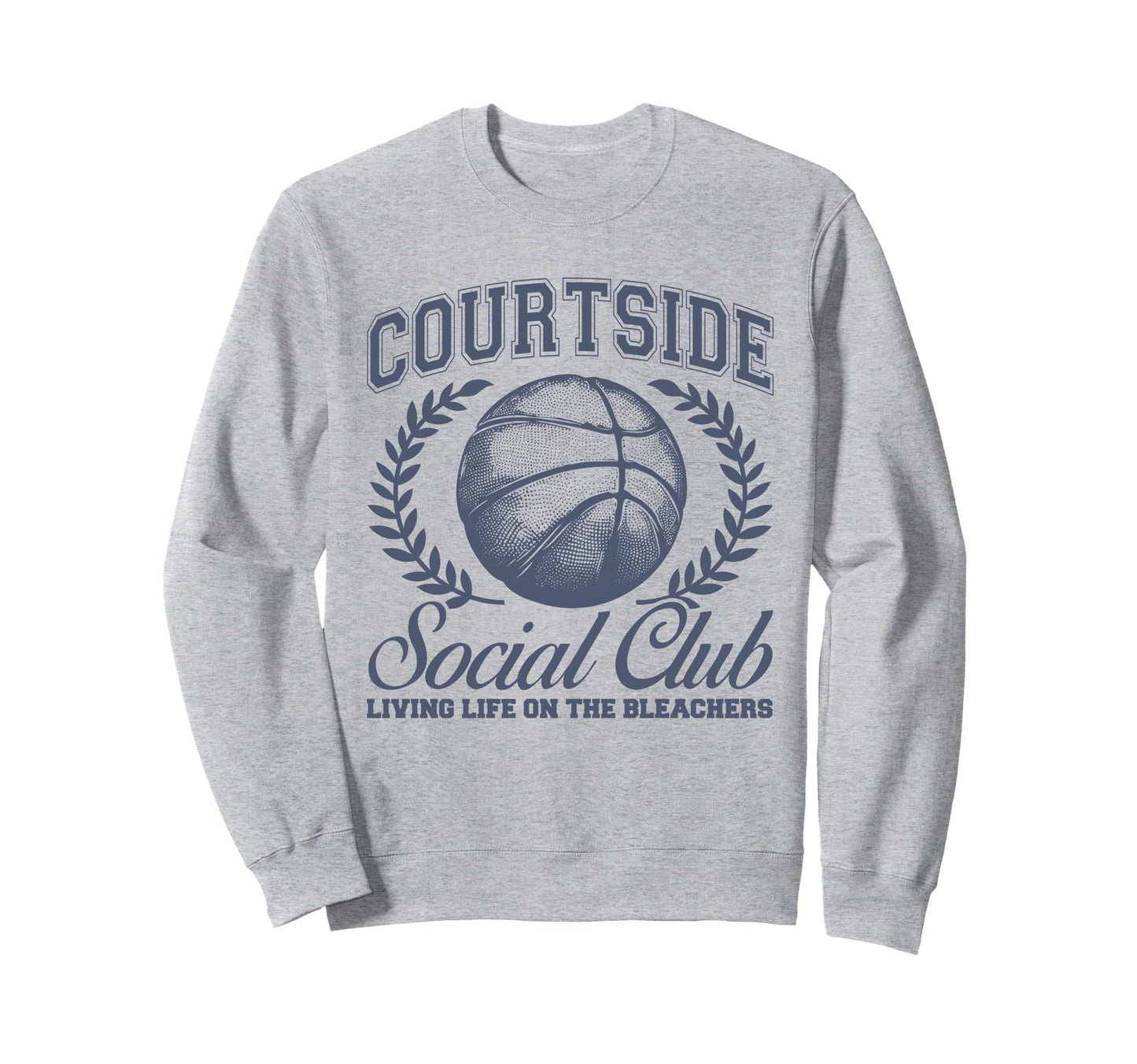 Basketball Mom Matching Courtside Sweatshirt - Minimalist Print for Adults - T-Shirt, Sweatshirt, Hoodie