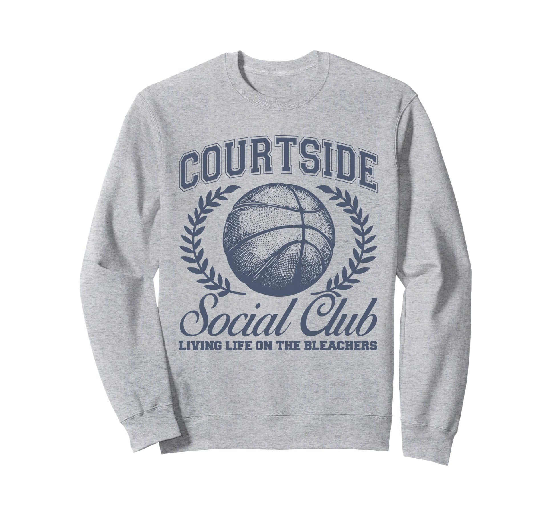 Basketball Mom Matching Courtside Sweatshirt - Minimalist Print for Adults - T-Shirt, Sweatshirt, Hoodie
