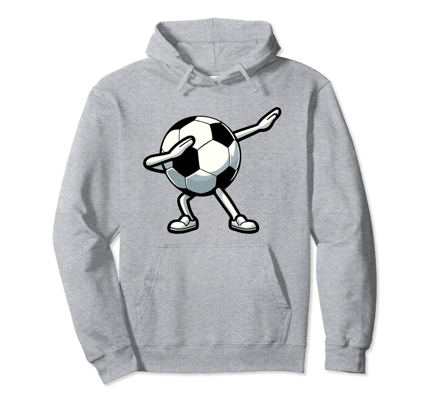 Dabbing Soccer Game Day Soccer Fan Hoodie - Trendy Graphic for Adults - T-Shirt, Sweatshirt, Hoodie