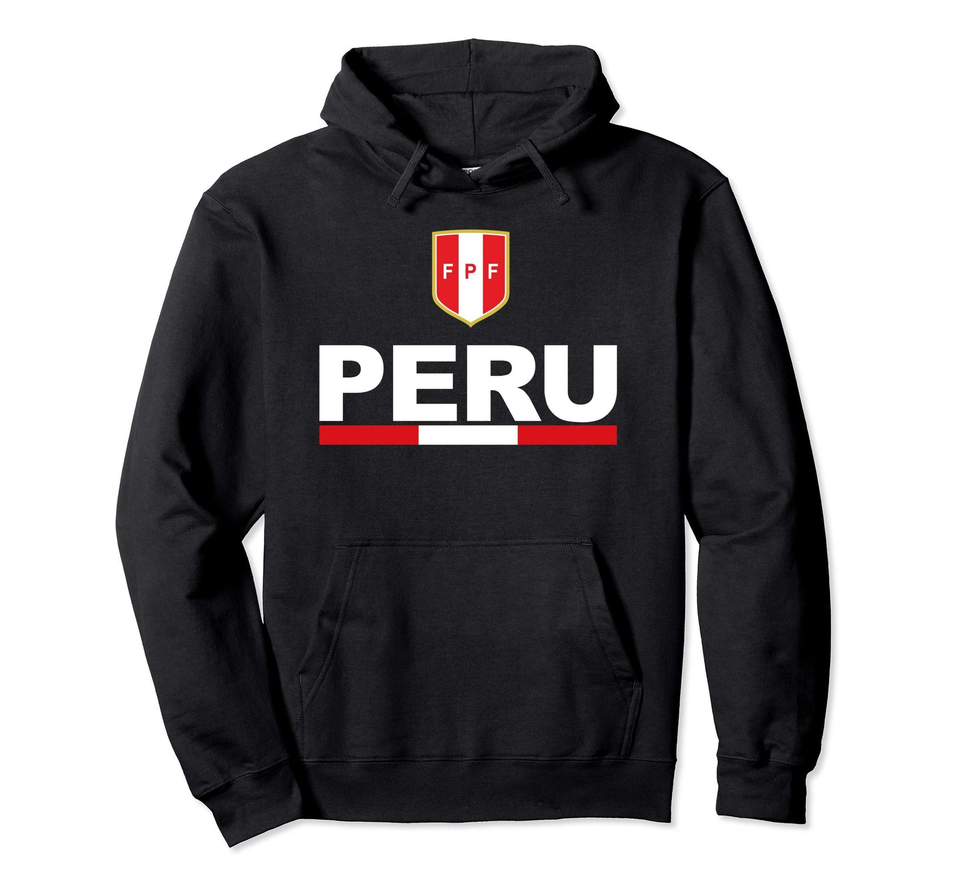 Peruano Futbol Camiseta Peruvian Flag Hoodie - Streetwear Style for Adults - T-Shirt, Sweatshirt, Hoodie