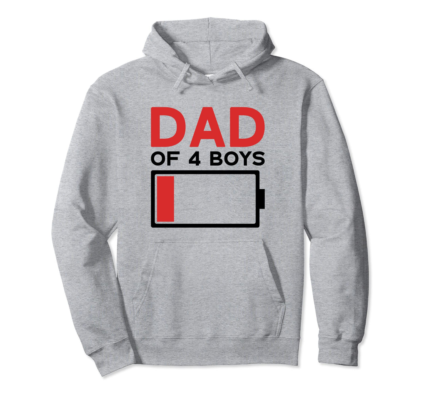 Dad 4 Father Day Papa Hoodie - Aesthetic Graphic for Adults - T-Shirt, Sweatshirt, Hoodie