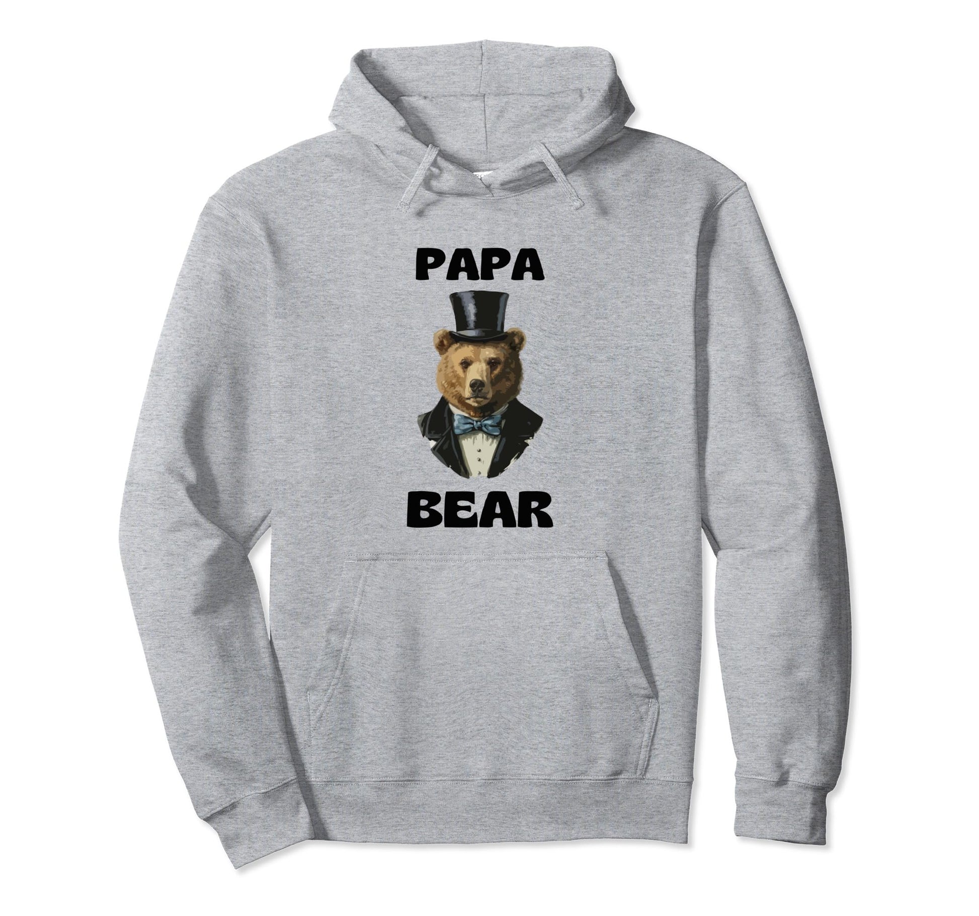 Mens Papa Bear Papa Bear Lover Fathers Hoodie - Aesthetic Graphic Unisex - T-Shirt, Sweatshirt, Hoodie