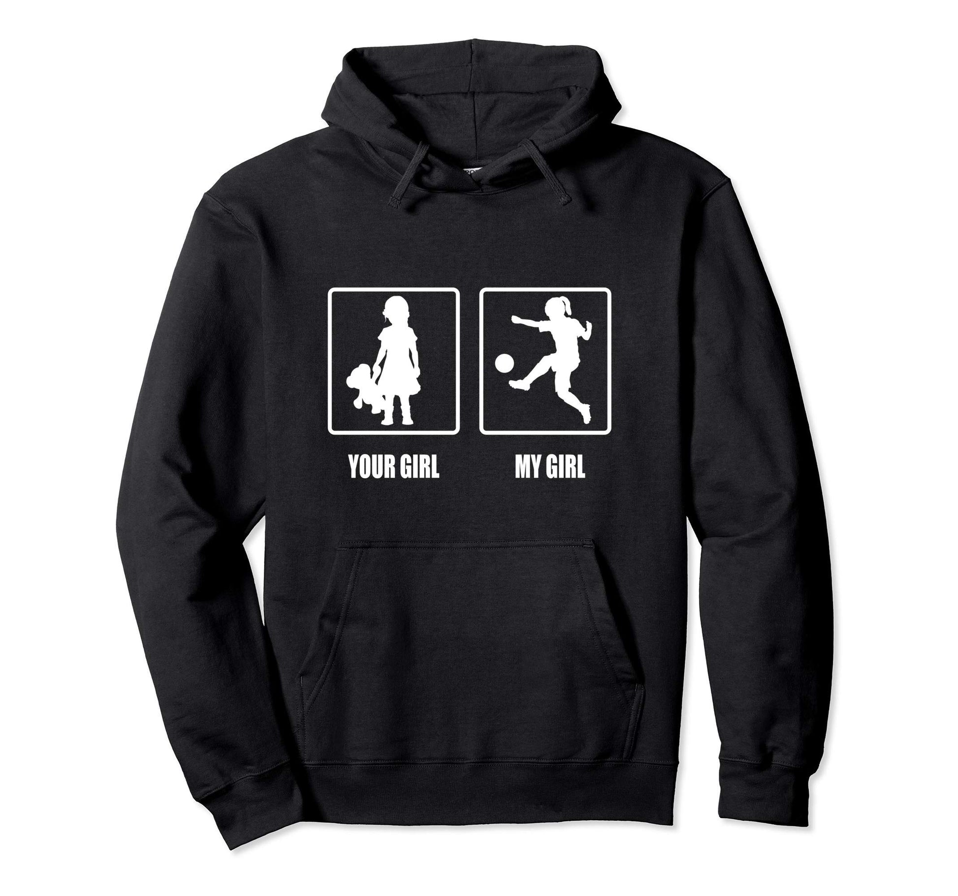Your My Parent Soccer Daddy Or Mommy Hoodie - Custom Art Print for Adults - T-Shirt, Sweatshirt, Hoodie
