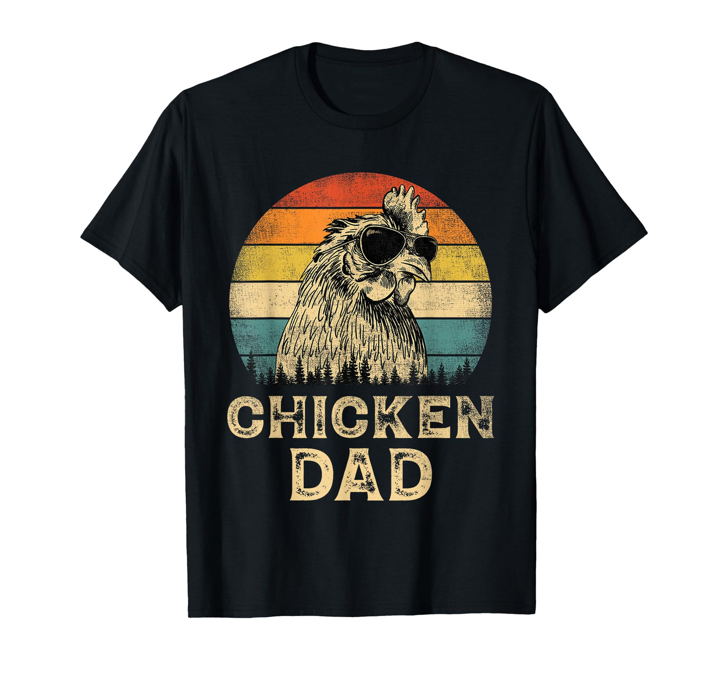 Chicken Dad Chicken Lovers Daddy T-Shirt - Novelty Apparel for Adults - T-Shirt, Sweatshirt, Hoodie
