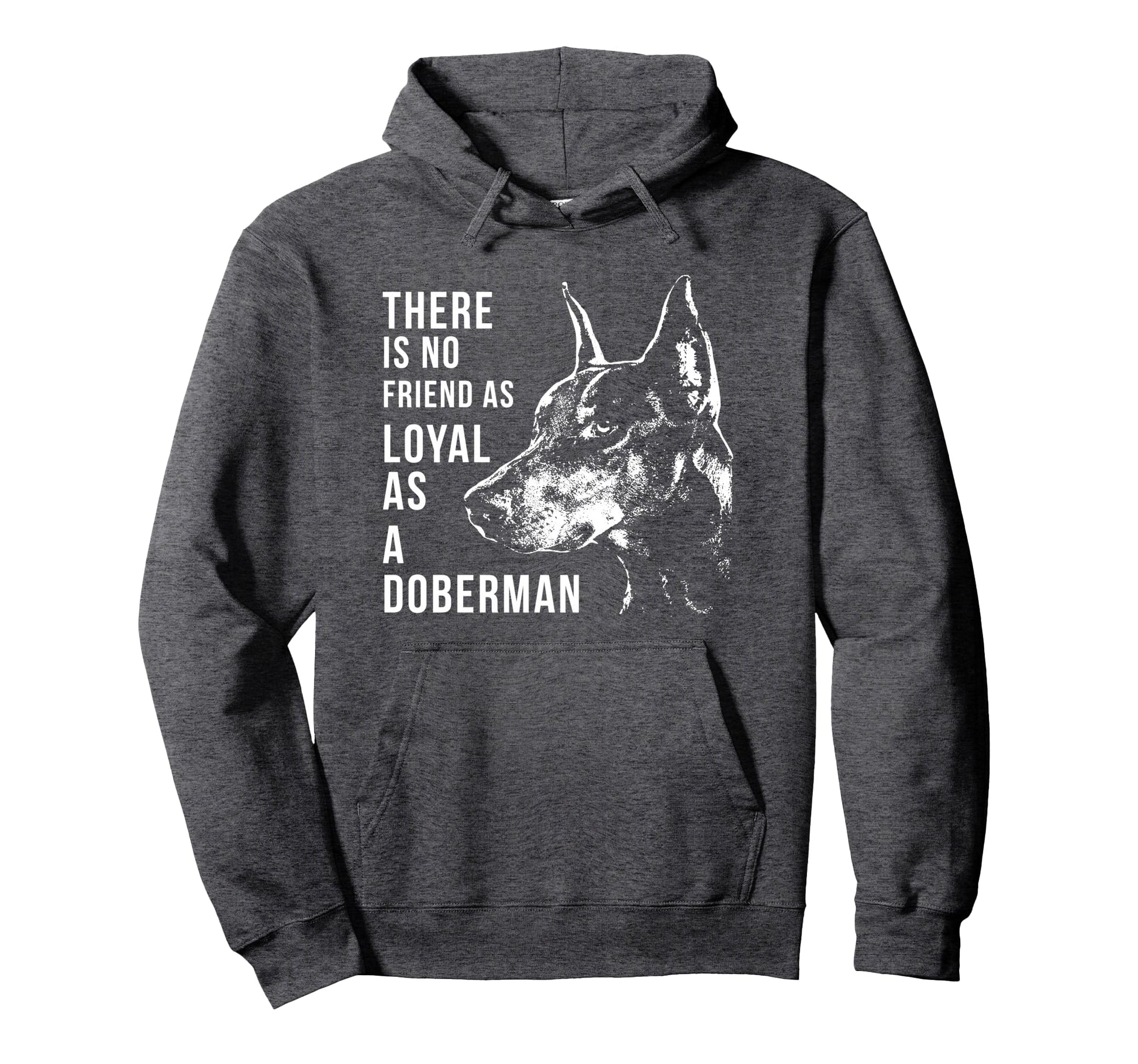 Doberman Dog Mom Dog Dad Doberman Hoodie - Minimalist Print for Adults - T-Shirt, Sweatshirt, Hoodie