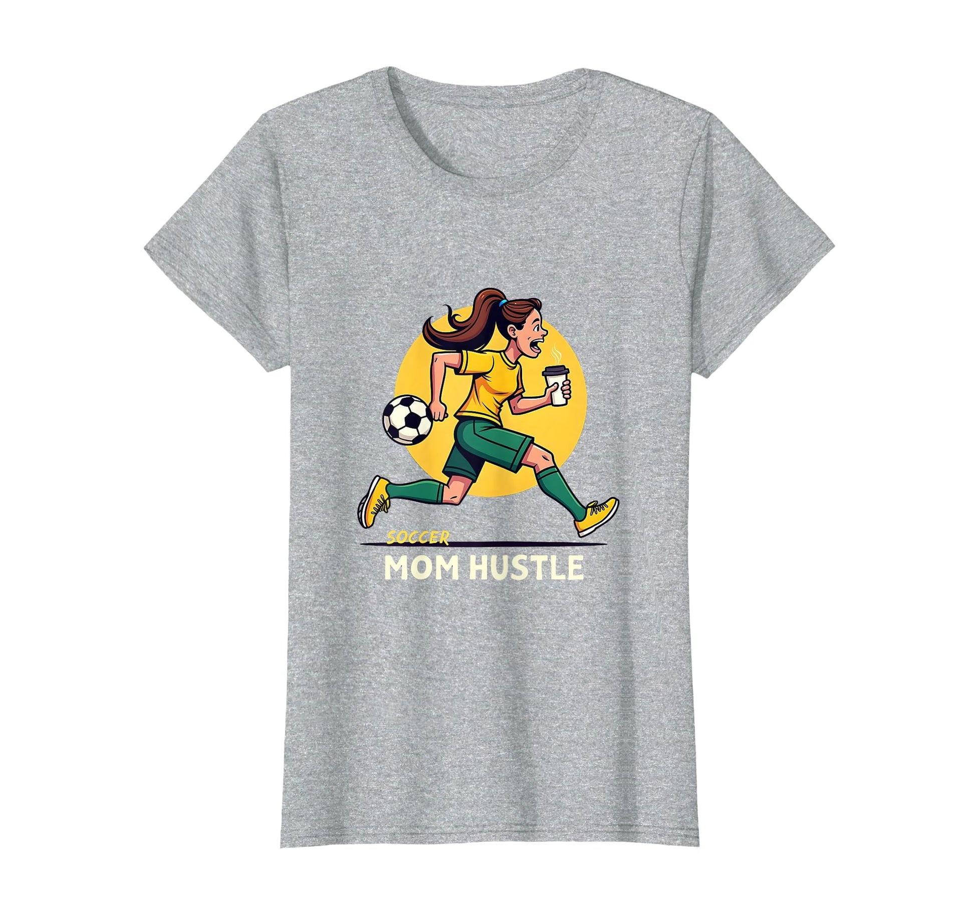 Soccer Mom Hustle T-Shirt - Unique Graphic for Adults - T-Shirt, Sweatshirt, Hoodie