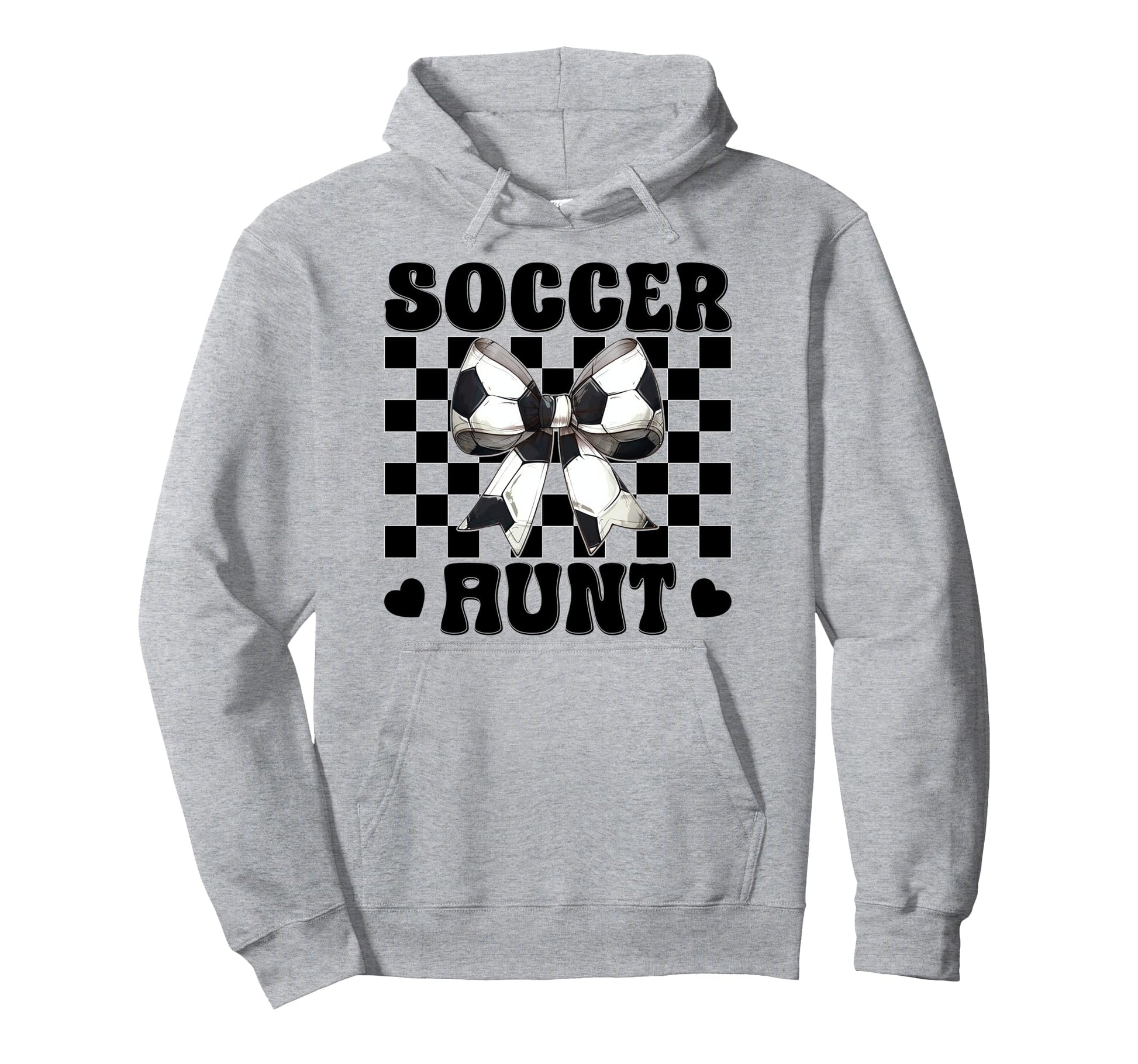 Womens Coquette Bow Ribbon Soccer Sweatshirt - Trendy Graphic Unisex - T-Shirt, Sweatshirt, Hoodie