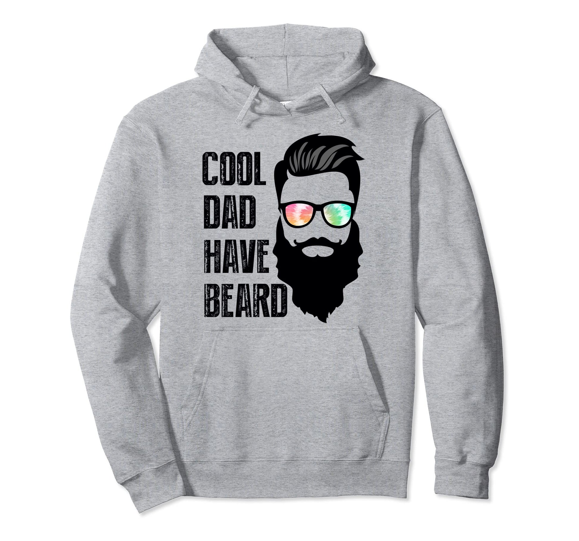 Cooler Vater Haben Bart Funny Bearded Dad Hoodie - Trendy Graphic Unisex - T-Shirt, Sweatshirt, Hoodie