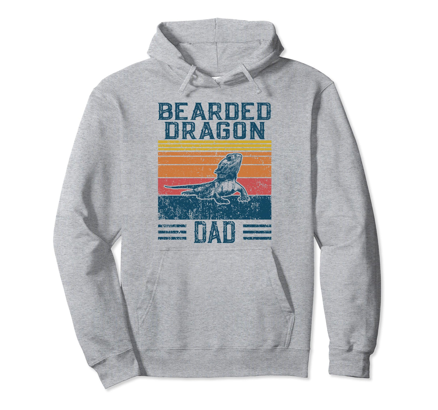 Best Bearded Dragon Dad Bearded Dragon Hoodie - Minimalist Print for Adults - T-Shirt, Sweatshirt, Hoodie