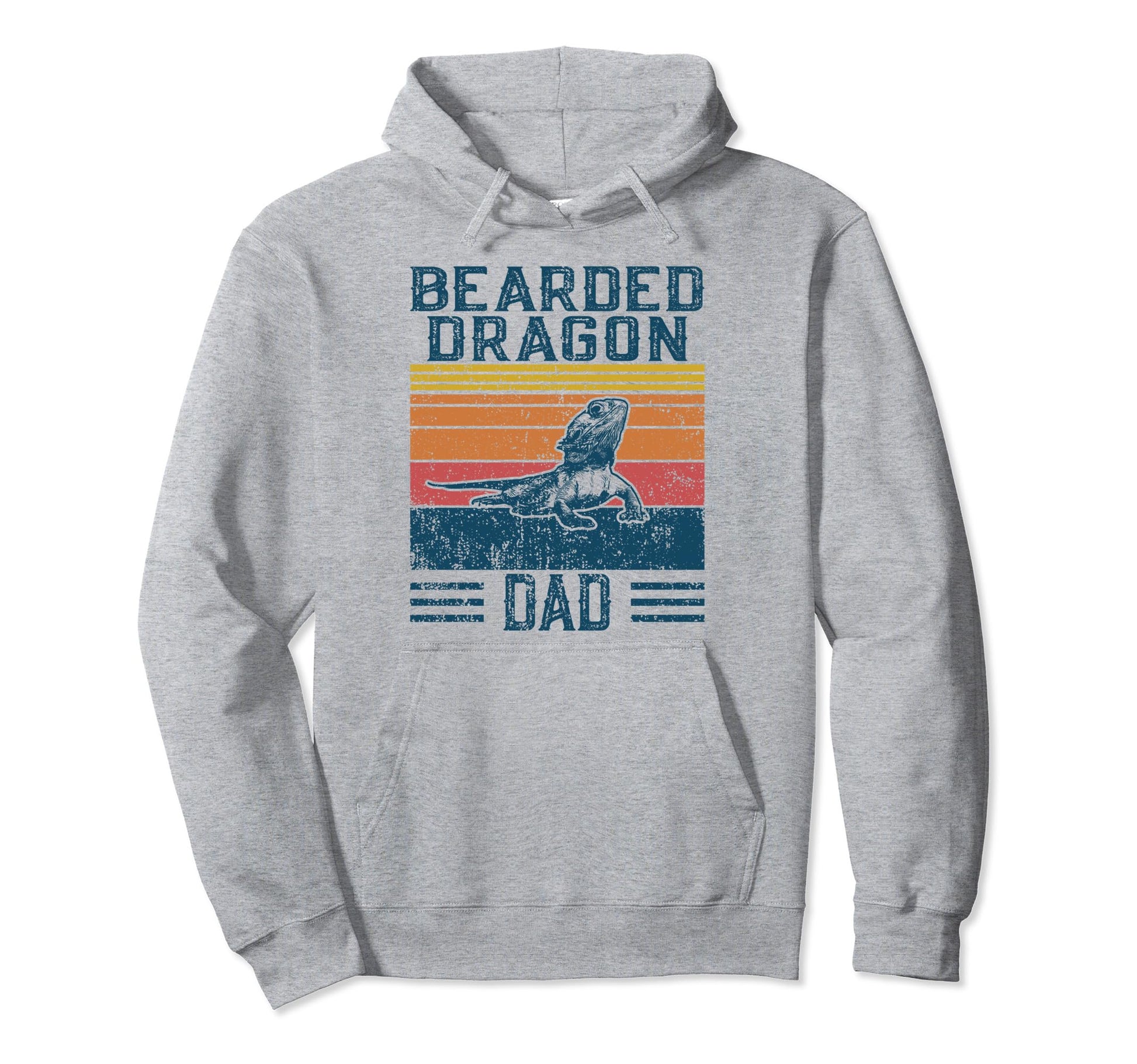 Best Bearded Dragon Dad Bearded Dragon Hoodie - Minimalist Print for Adults - T-Shirt, Sweatshirt, Hoodie