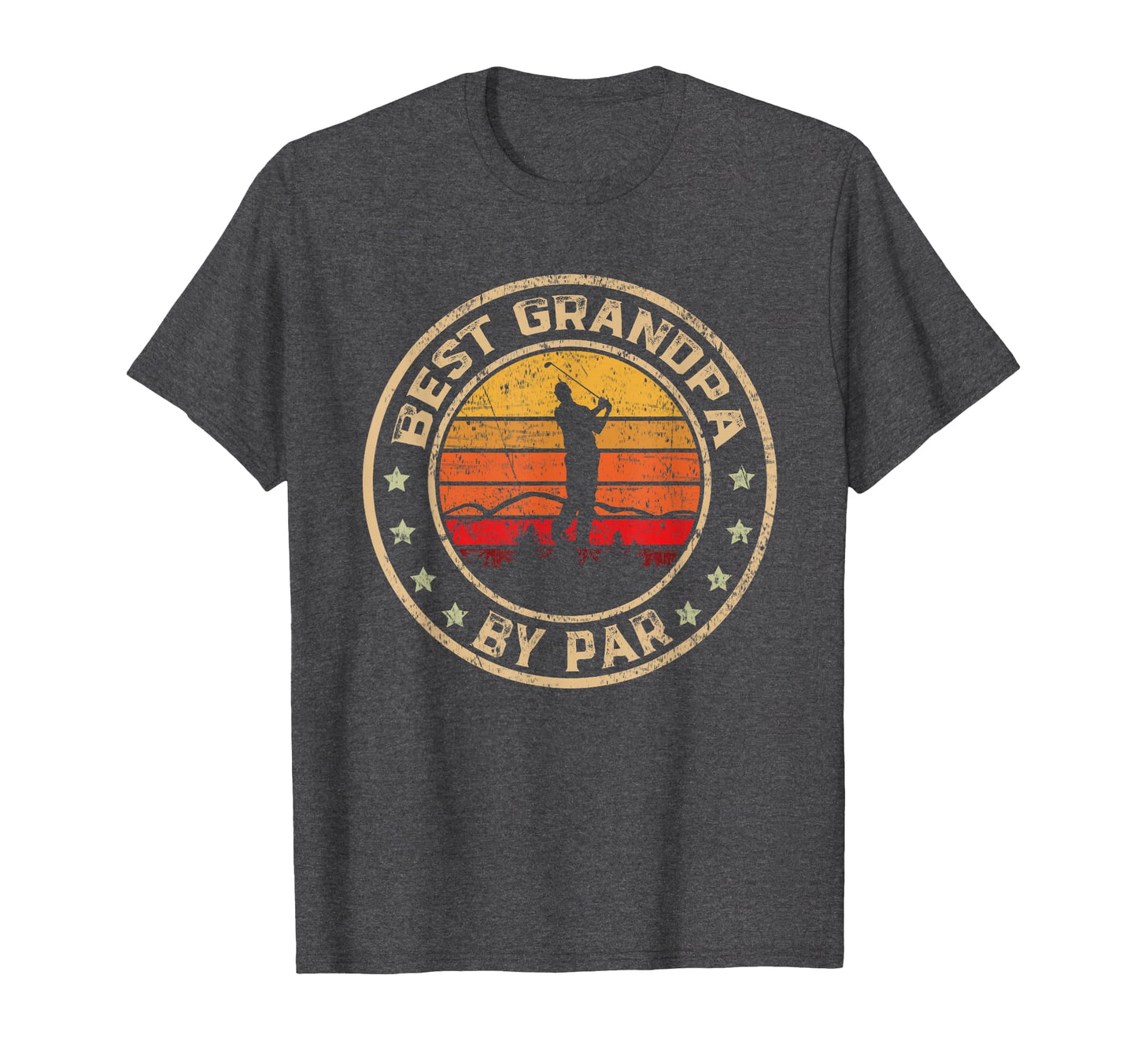 Best Grandpa Par Fathers Day Golf T-Shirt - Novelty Apparel Men Women - T-Shirt, Sweatshirt, Hoodie