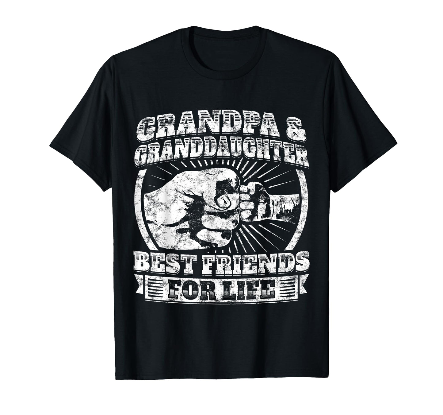 Grandpa Granddaughter Gift Family T-Shirt - Trendy Graphic Men Women - T-Shirt, Sweatshirt, Hoodie