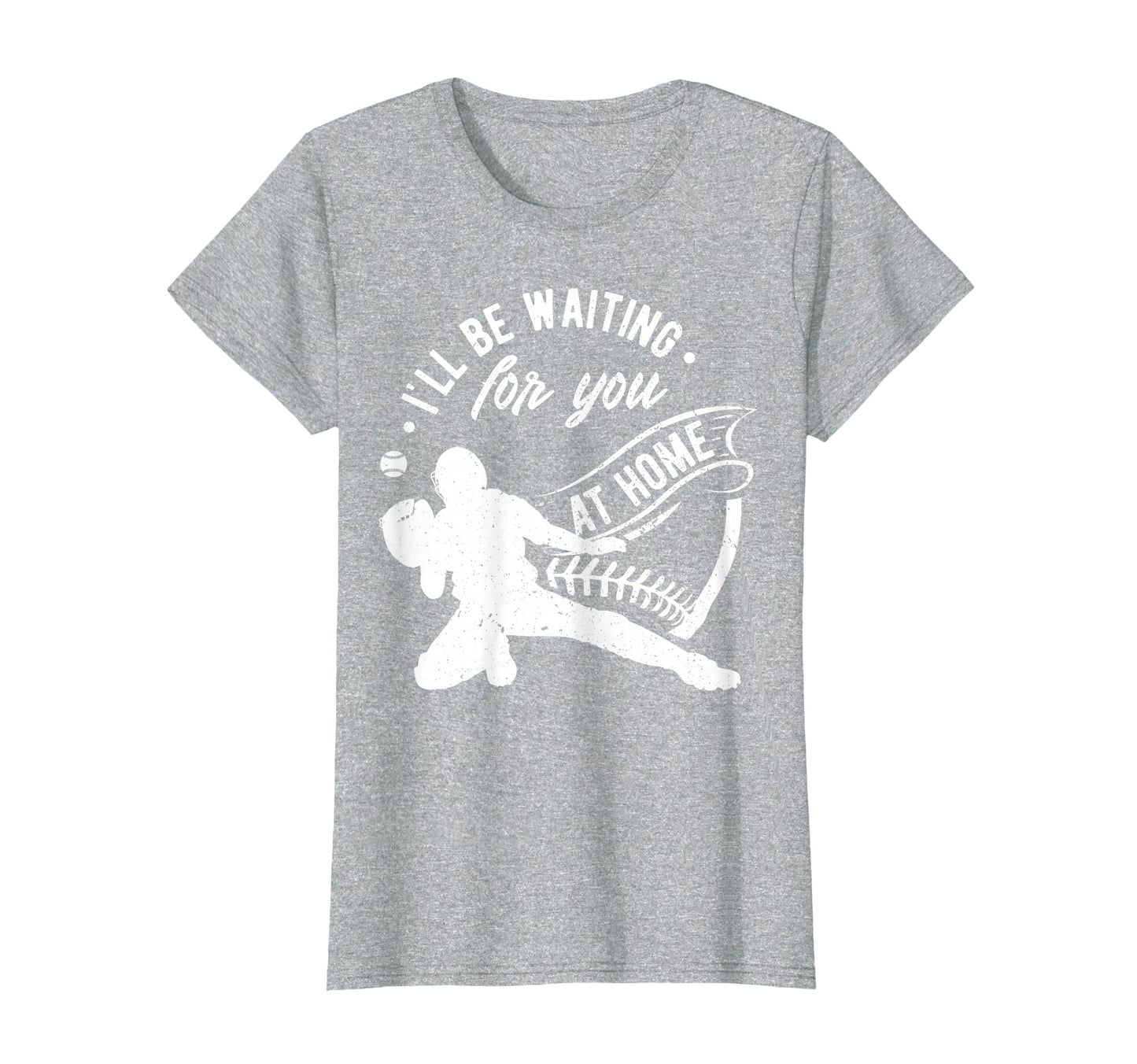 Catcher Ill Be Waiting You Softball T-Shirt - Aesthetic Graphic for Adults - T-Shirt, Sweatshirt, Hoodie