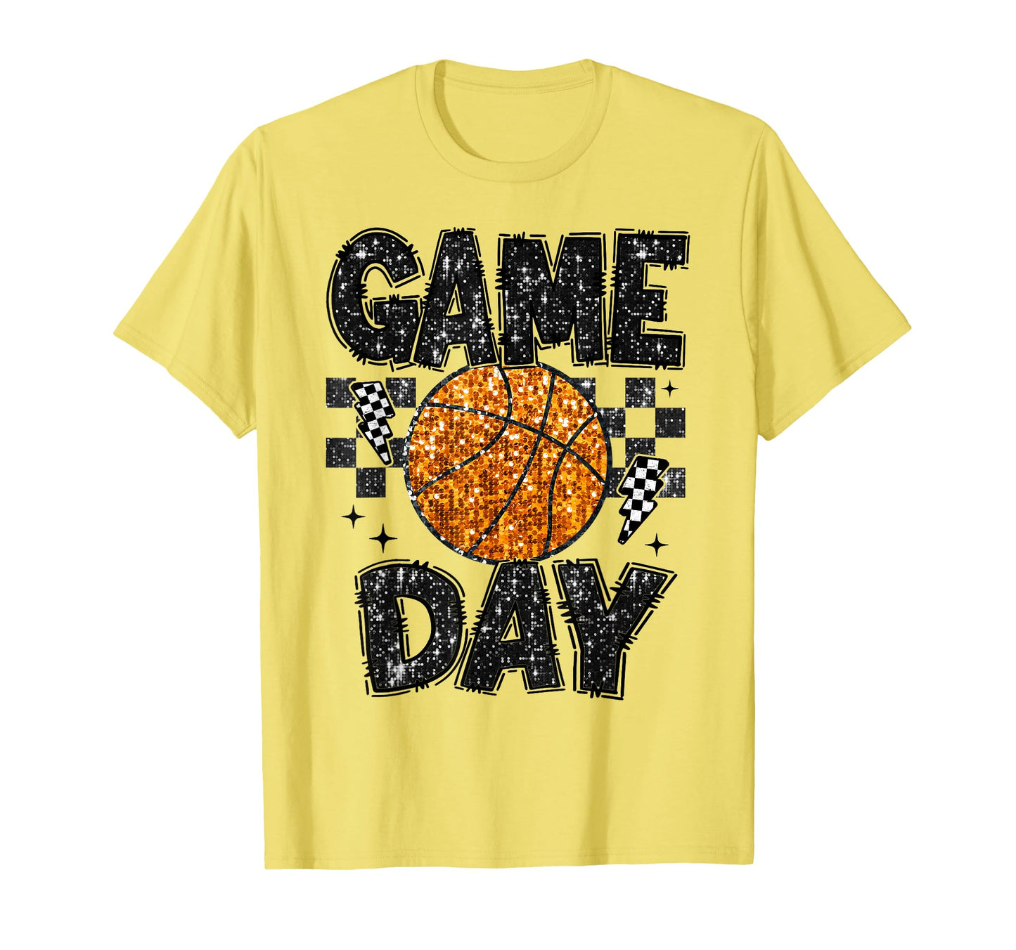 Game Day Basketball Life Mama Mom T-Shirt - Graphic Print for Adults - T-Shirt, Sweatshirt, Hoodie