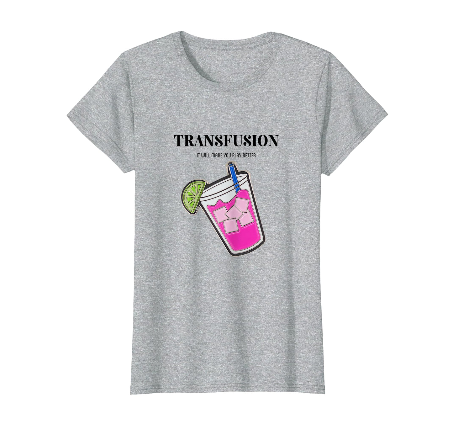 Transfusion It Will Make You Play T-Shirt - Minimalist Print Men Women - T-Shirt, Sweatshirt, Hoodie