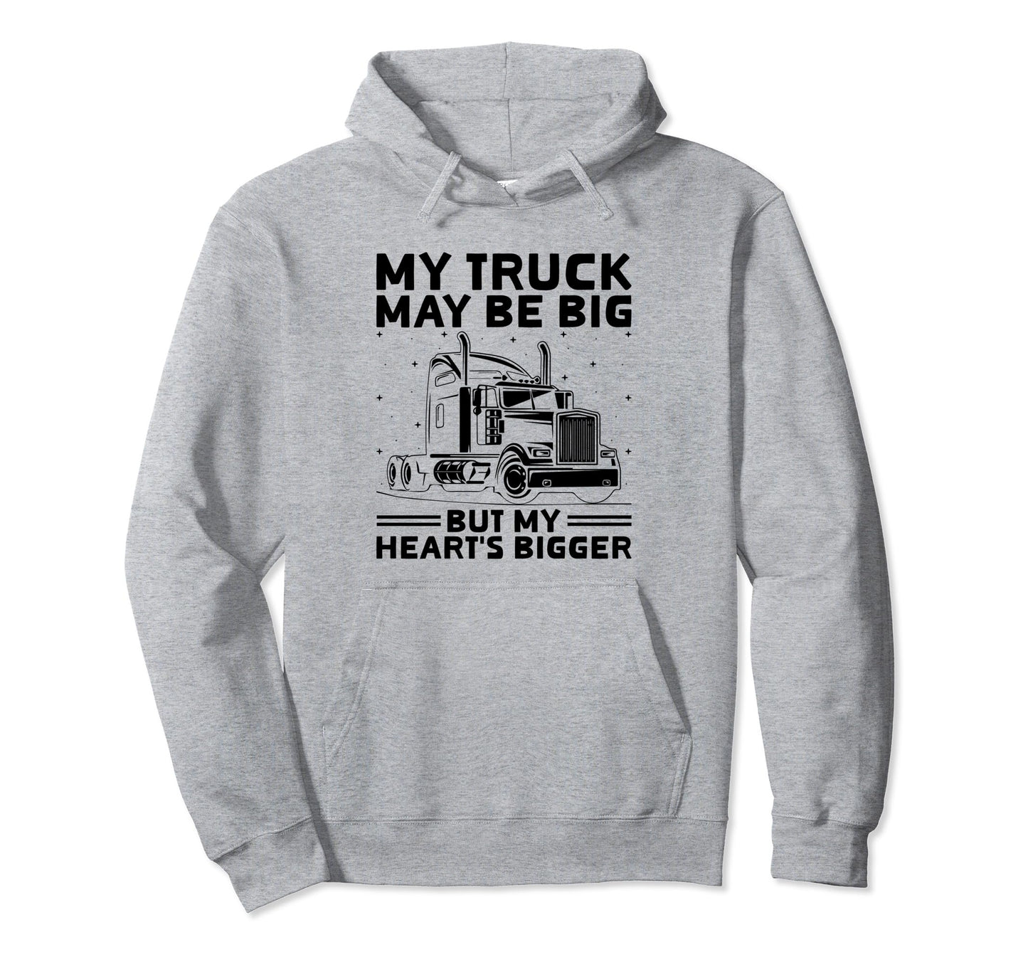 Trucker Driving Dad Trucker Father Hoodie - Aesthetic Graphic for Adults - T-Shirt, Sweatshirt, Hoodie