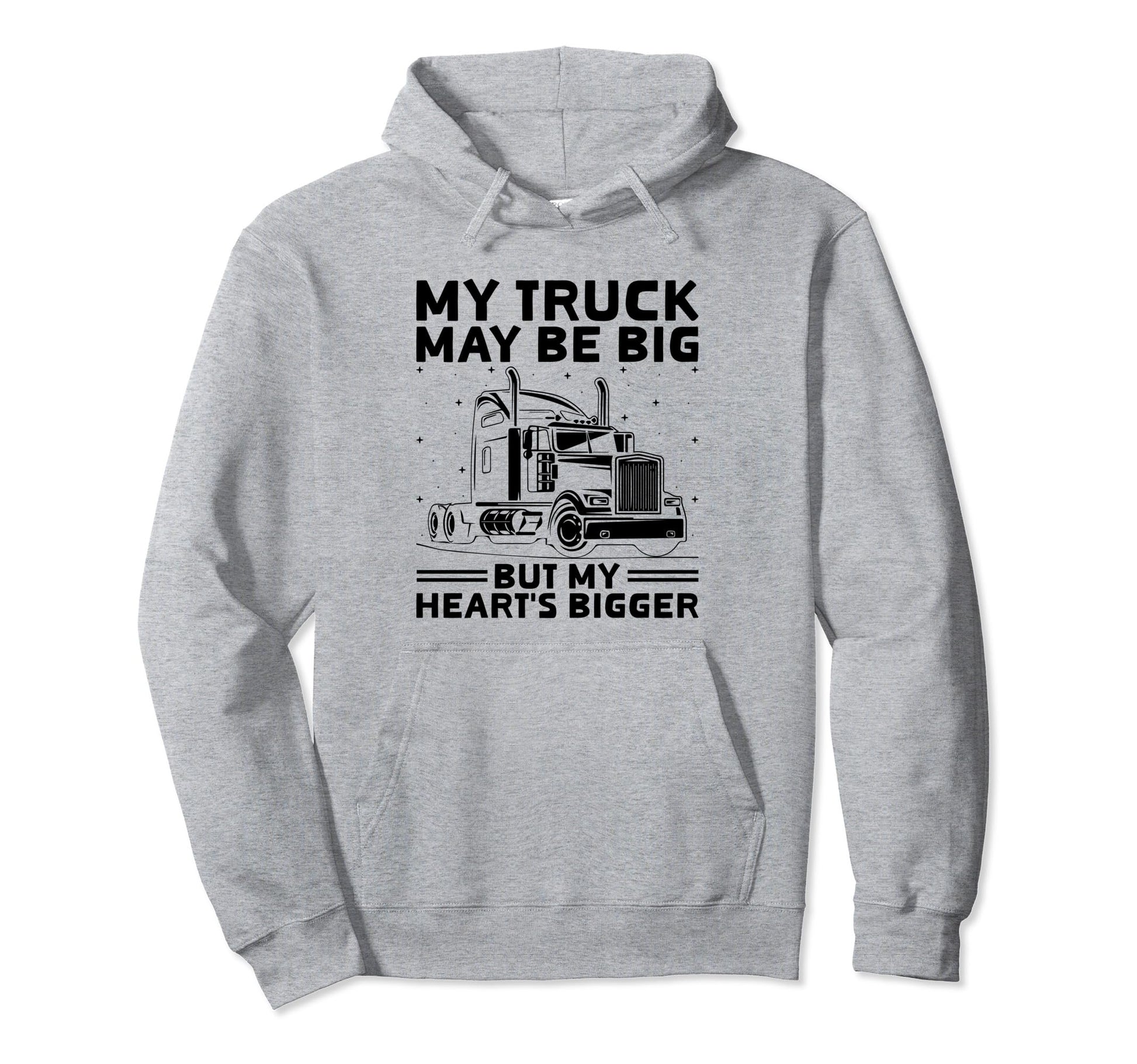 Trucker Driving Dad Trucker Father Hoodie - Aesthetic Graphic for Adults - T-Shirt, Sweatshirt, Hoodie