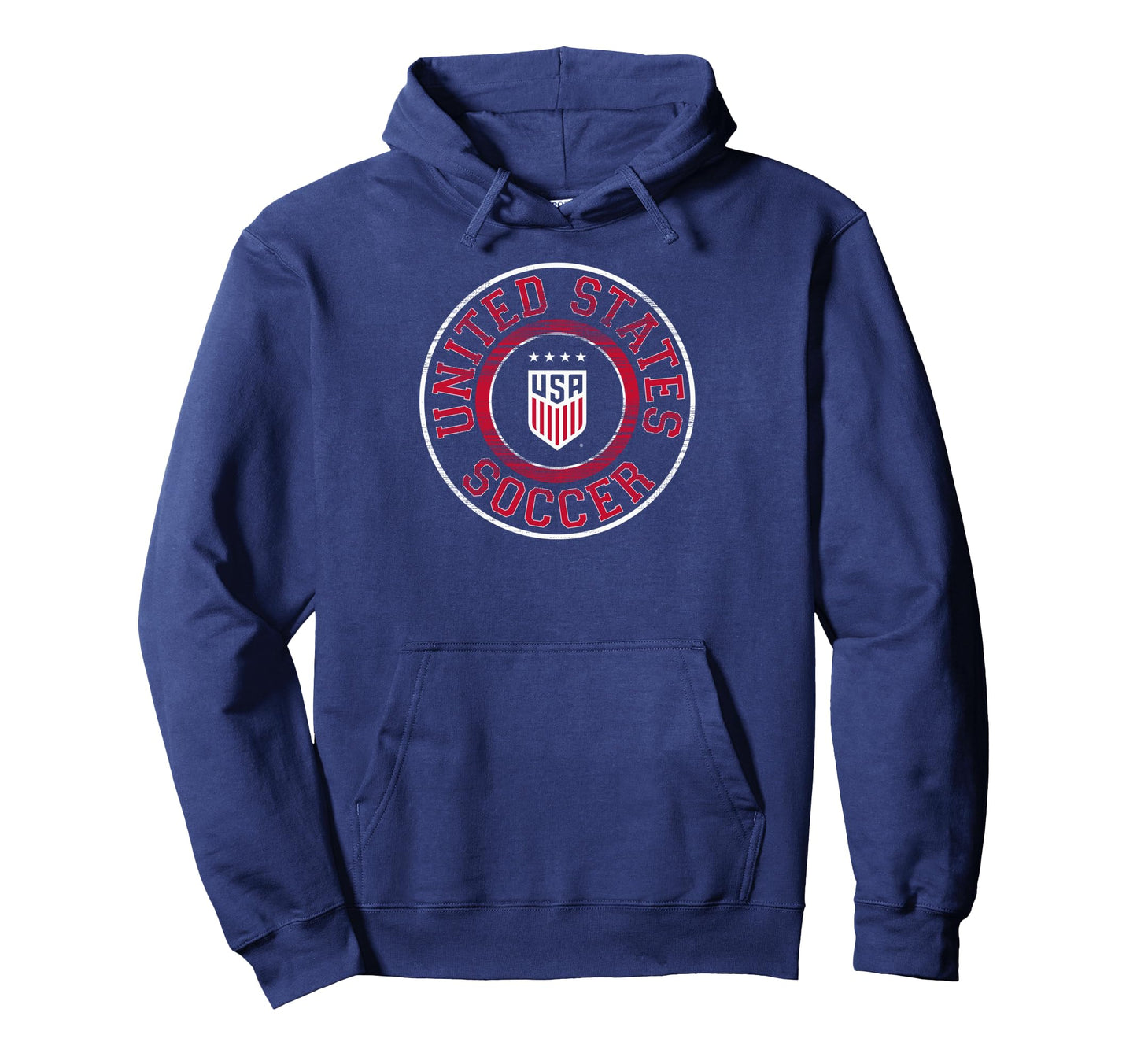 United States Soccer Showtime Navy Hoodie - Fun Novelty Design Men Women - T-Shirt, Sweatshirt, Hoodie