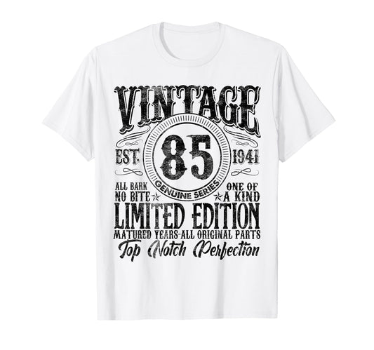 85 Year Old Gifts 1941 85Th Birthday T-Shirt - Fun Novelty Design Unisex - T-Shirt, Sweatshirt, Hoodie