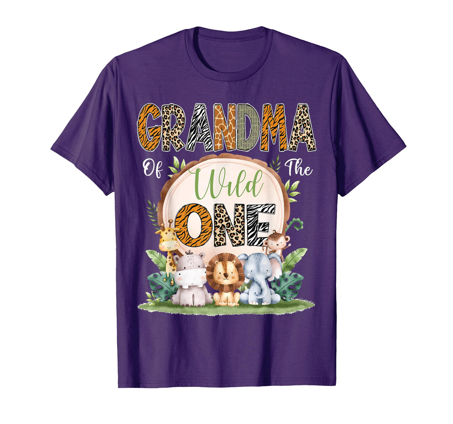 Grandma Wild One First Birthday T-Shirt - Minimalist Print Men Women - T-Shirt, Sweatshirt, Hoodie