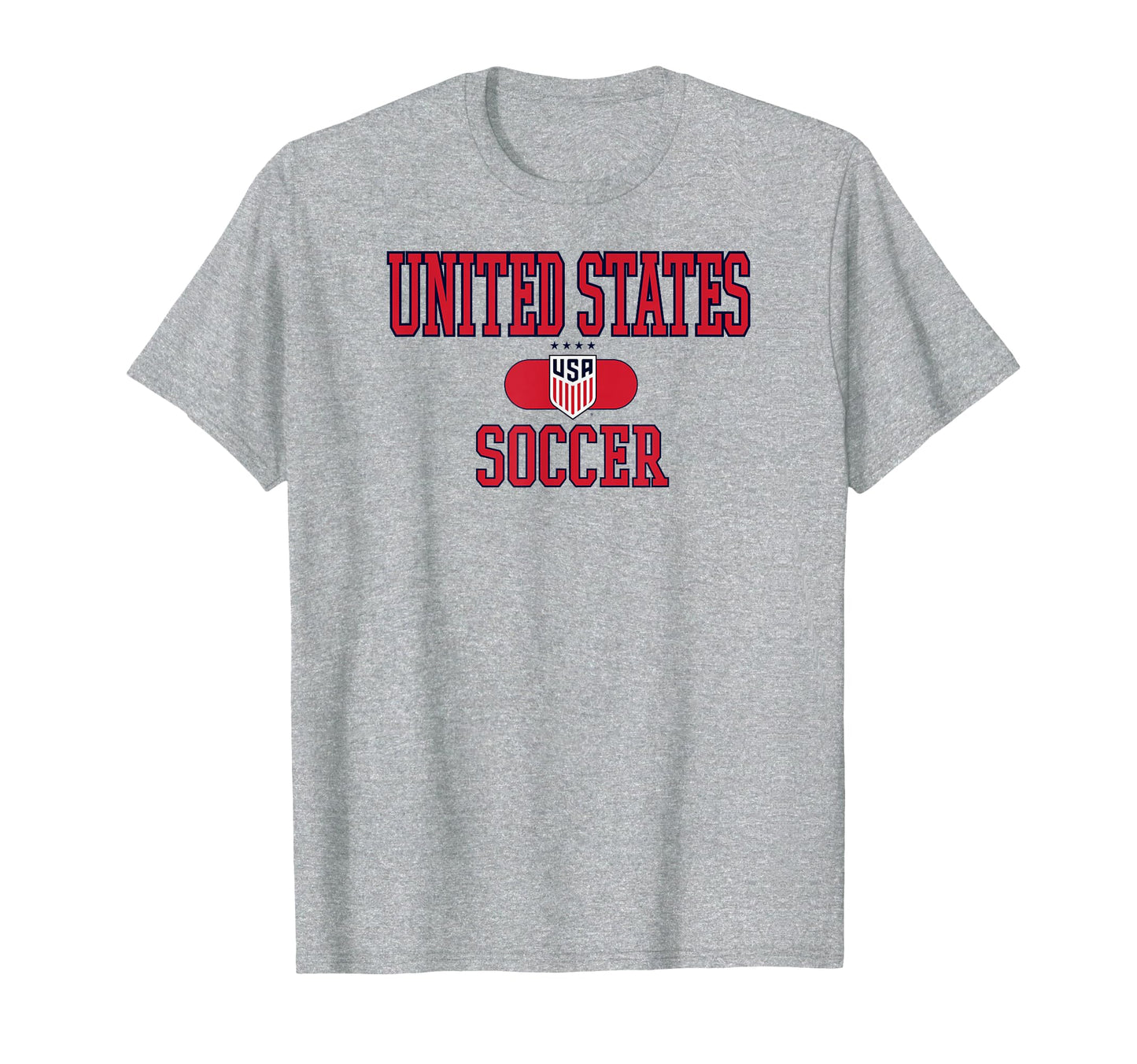 United States Soccer Varsity Gray T-Shirt - Minimalist Print for Adults - T-Shirt, Sweatshirt, Hoodie