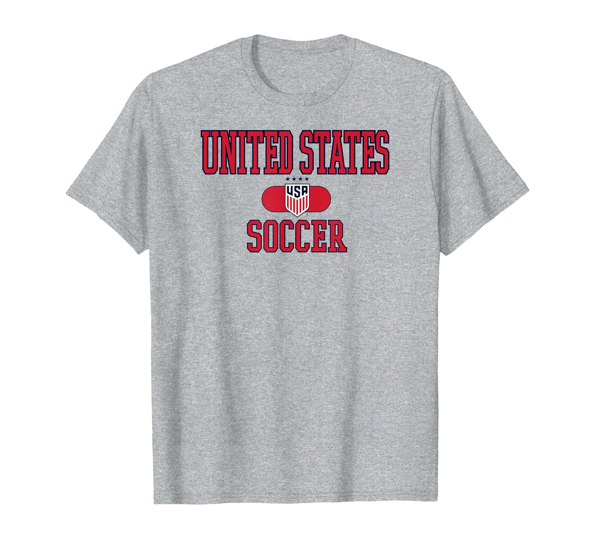 United States Soccer Varsity Gray T-Shirt - Minimalist Print for Adults - T-Shirt, Sweatshirt, Hoodie