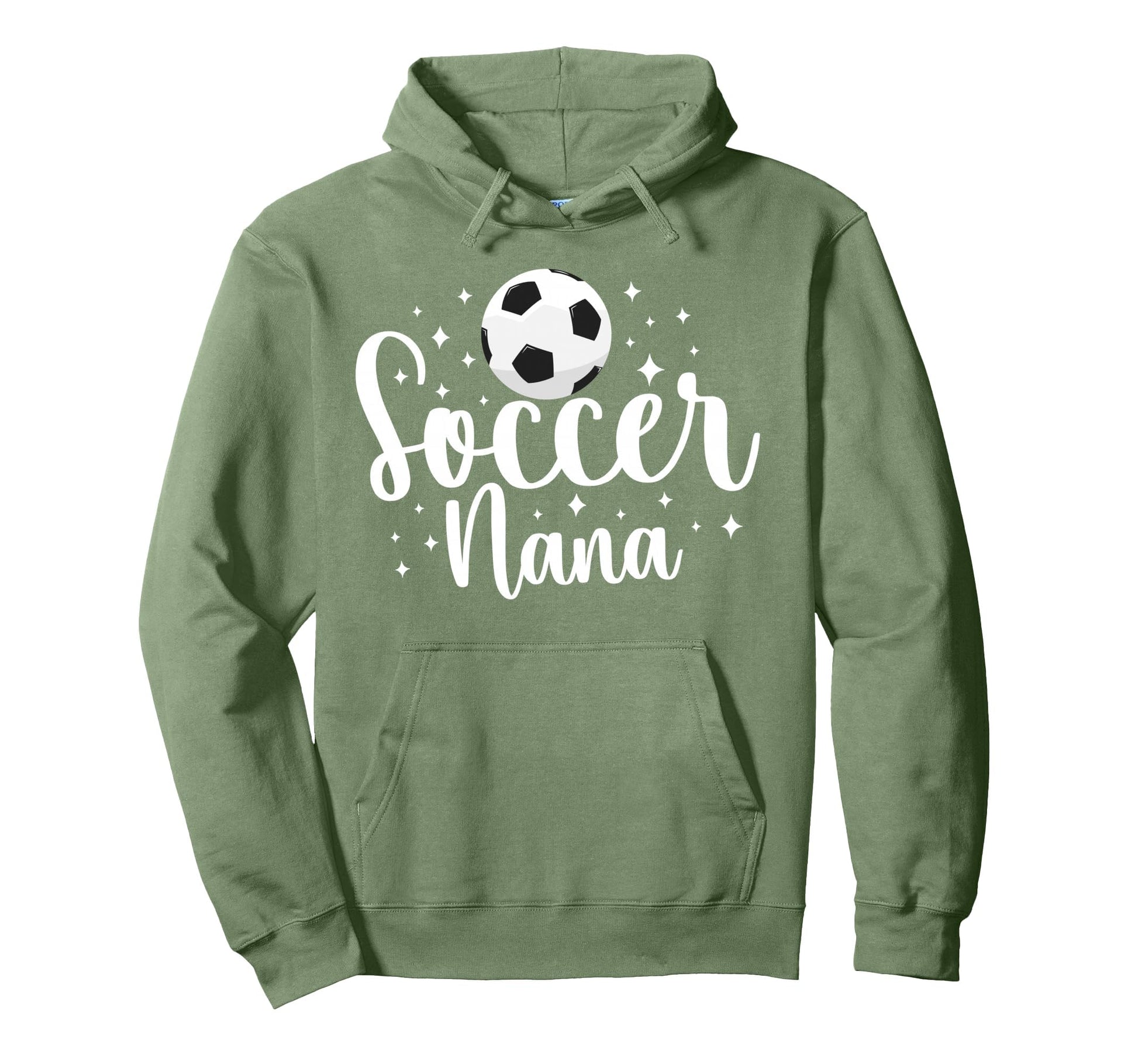 Soccer Nana Grandma Proud Nana Soccer Hoodie - Streetwear Style for Adults - T-Shirt, Sweatshirt, Hoodie