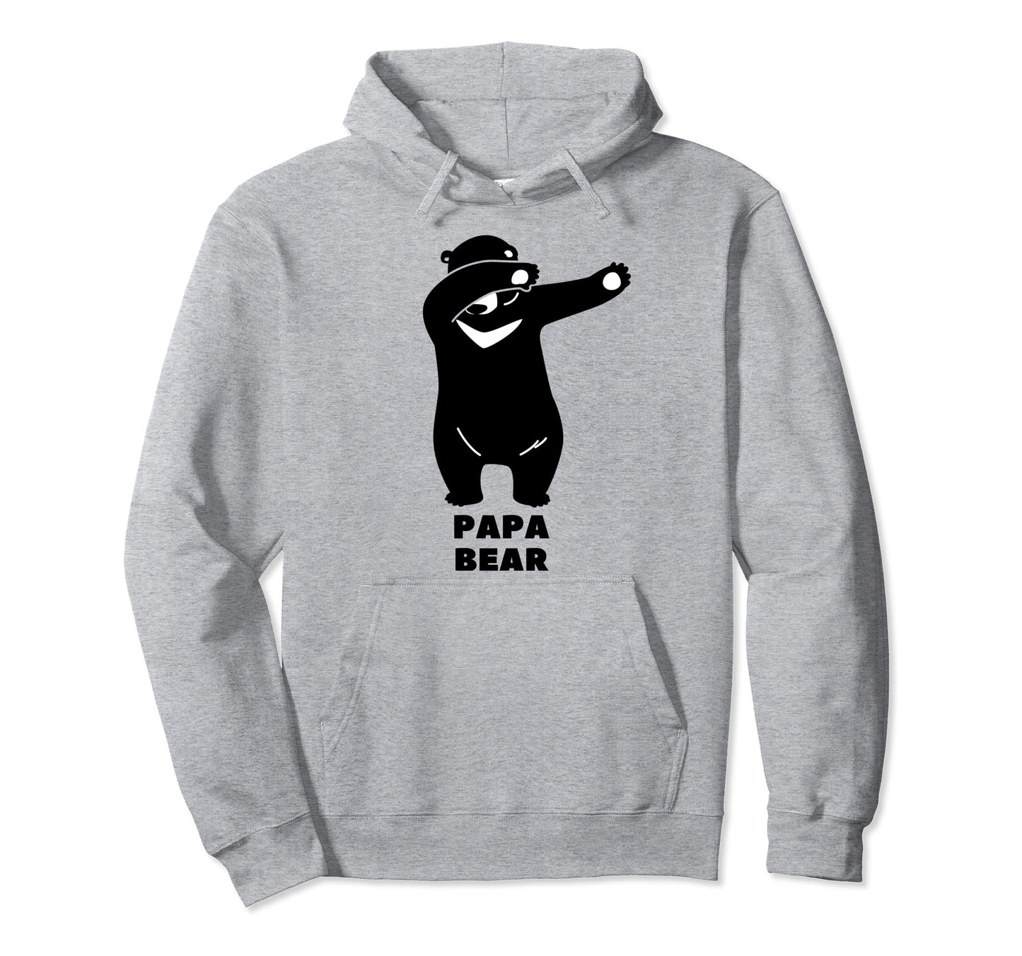 Papa Bear Dabbing Father And Dads Hoodie - Casual Everyday Wear Men Women - T-Shirt, Sweatshirt, Hoodie