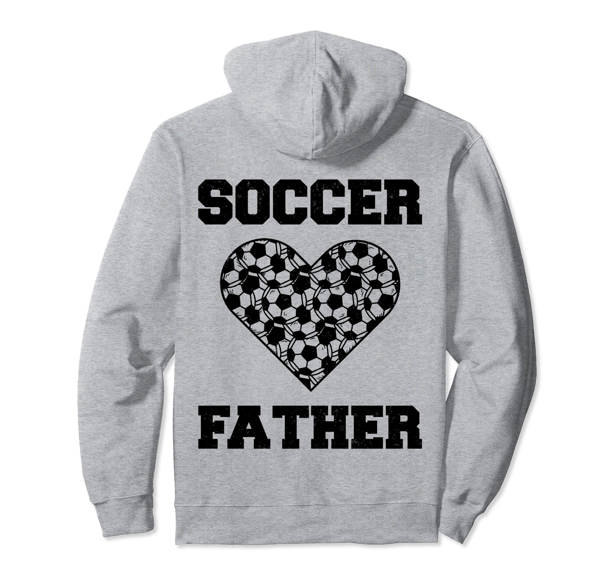 Soccer Father Family Matching Sport Lover Hoodie - Unique Graphic Unisex - T-Shirt, Sweatshirt, Hoodie