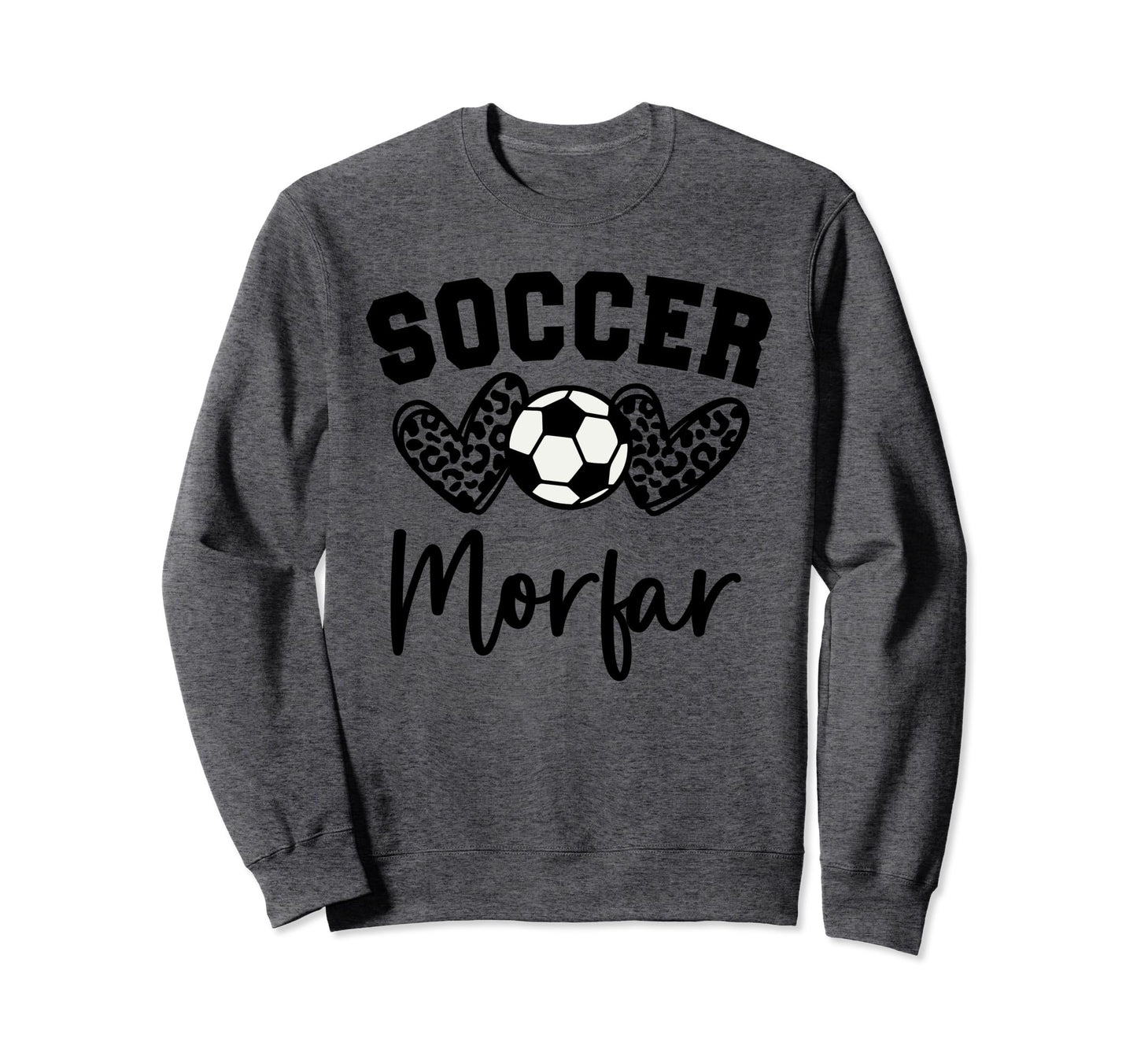 Soccer Morfar Matching Family Soccer Sweatshirt - Graphic Print Unisex - T-Shirt, Sweatshirt, Hoodie