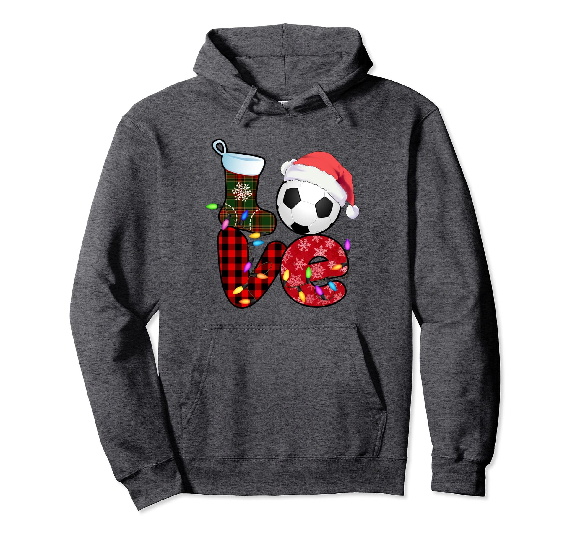 Family Family Soccer Love Hoodie - Fun Novelty Design Men Women - T-Shirt, Sweatshirt, Hoodie