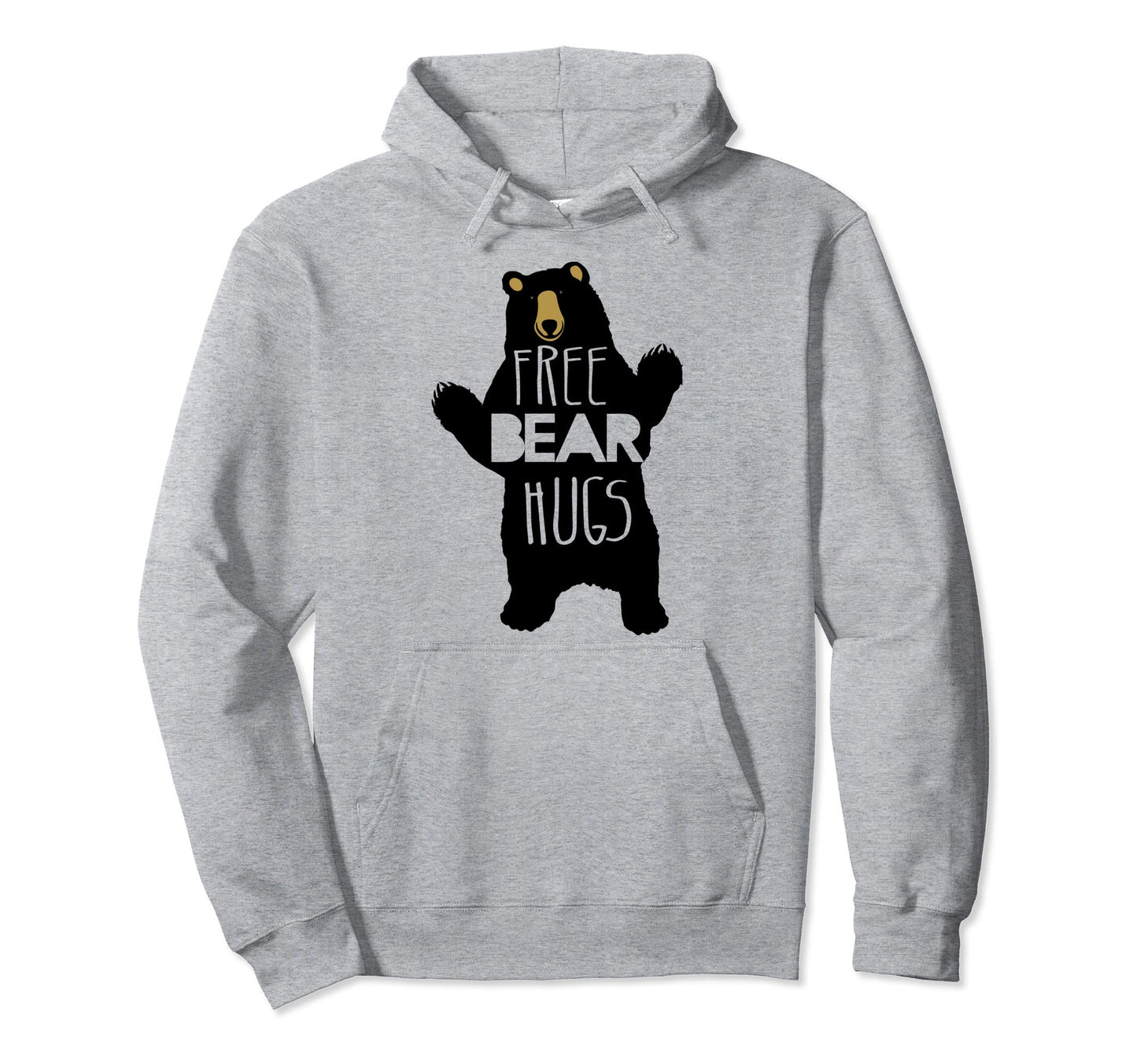 Free Bear Hugs Funny Bear Bear Sweatshirt - Minimalist Print Men Women - T-Shirt, Sweatshirt, Hoodie