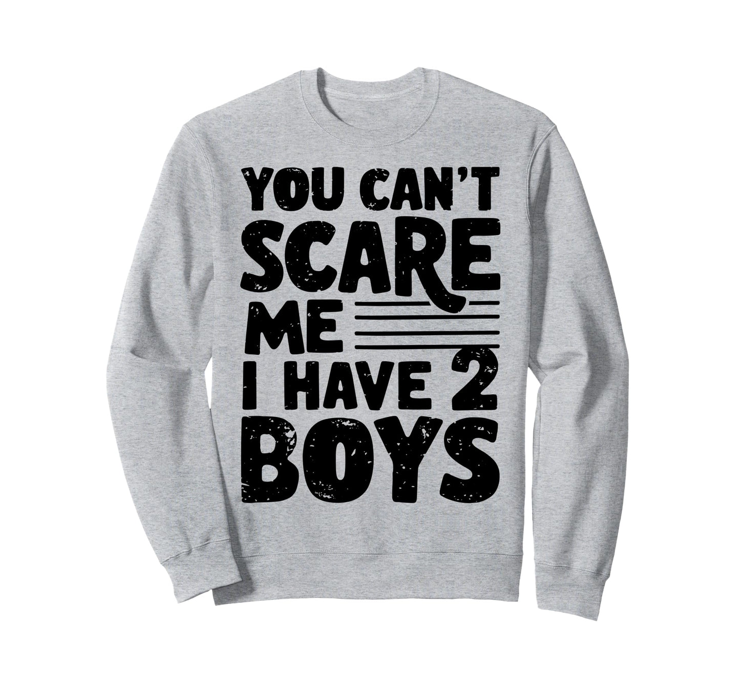 Daddy Two Sons Funny Dad 2 Sweatshirt - Minimalist Print Men Women - T-Shirt, Sweatshirt, Hoodie