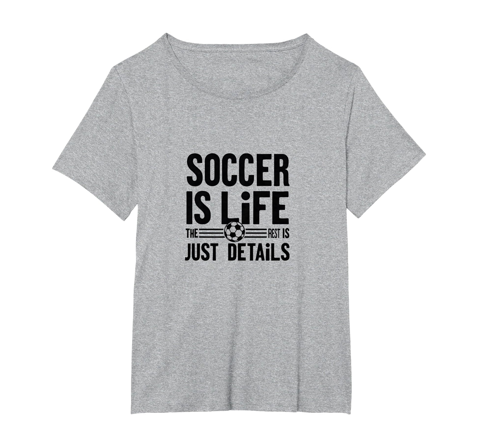 Soccer Is Life Soccer Dads Sporty T-Shirt - Casual Everyday Wear Men Women - T-Shirt, Sweatshirt, Hoodie