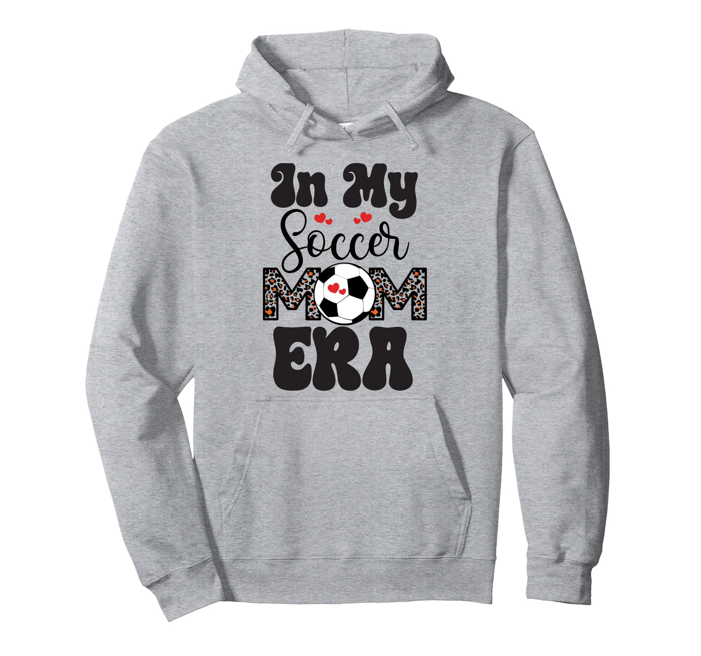 Womens My Soccer Mom Era Moms Soccer Hoodie - Custom Art Print for Adults - T-Shirt, Sweatshirt, Hoodie