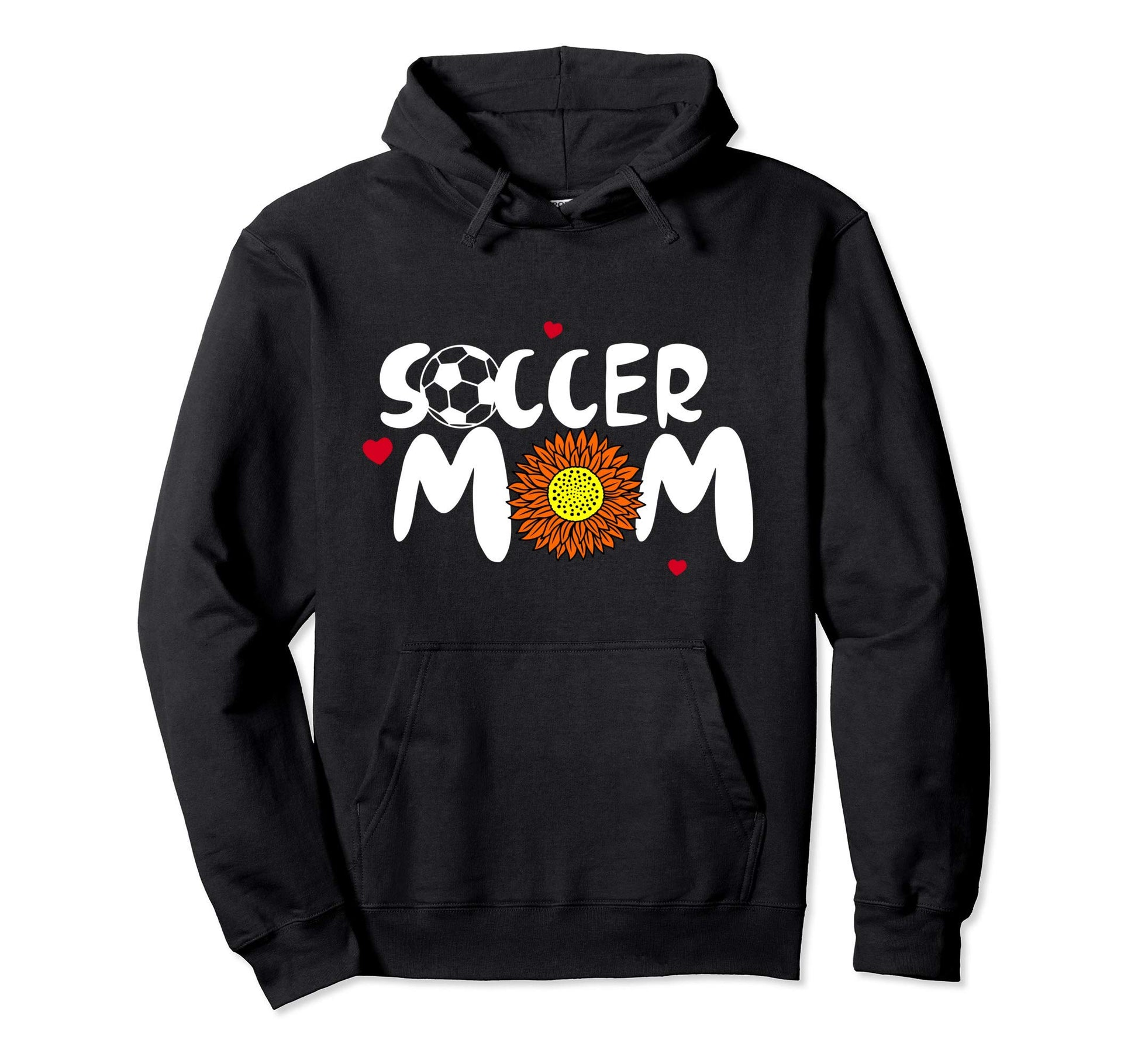 Soccer Mom Soccer Hoodie - Aesthetic Graphic Unisex - T-Shirt, Sweatshirt, Hoodie