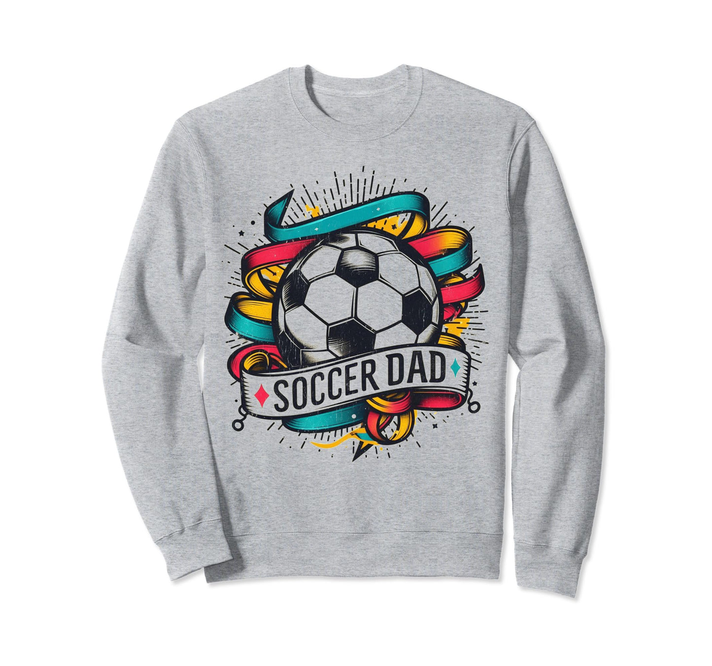 Soccer Dad Family Matching Dad Sweatshirt - Minimalist Print for Adults - T-Shirt, Sweatshirt, Hoodie