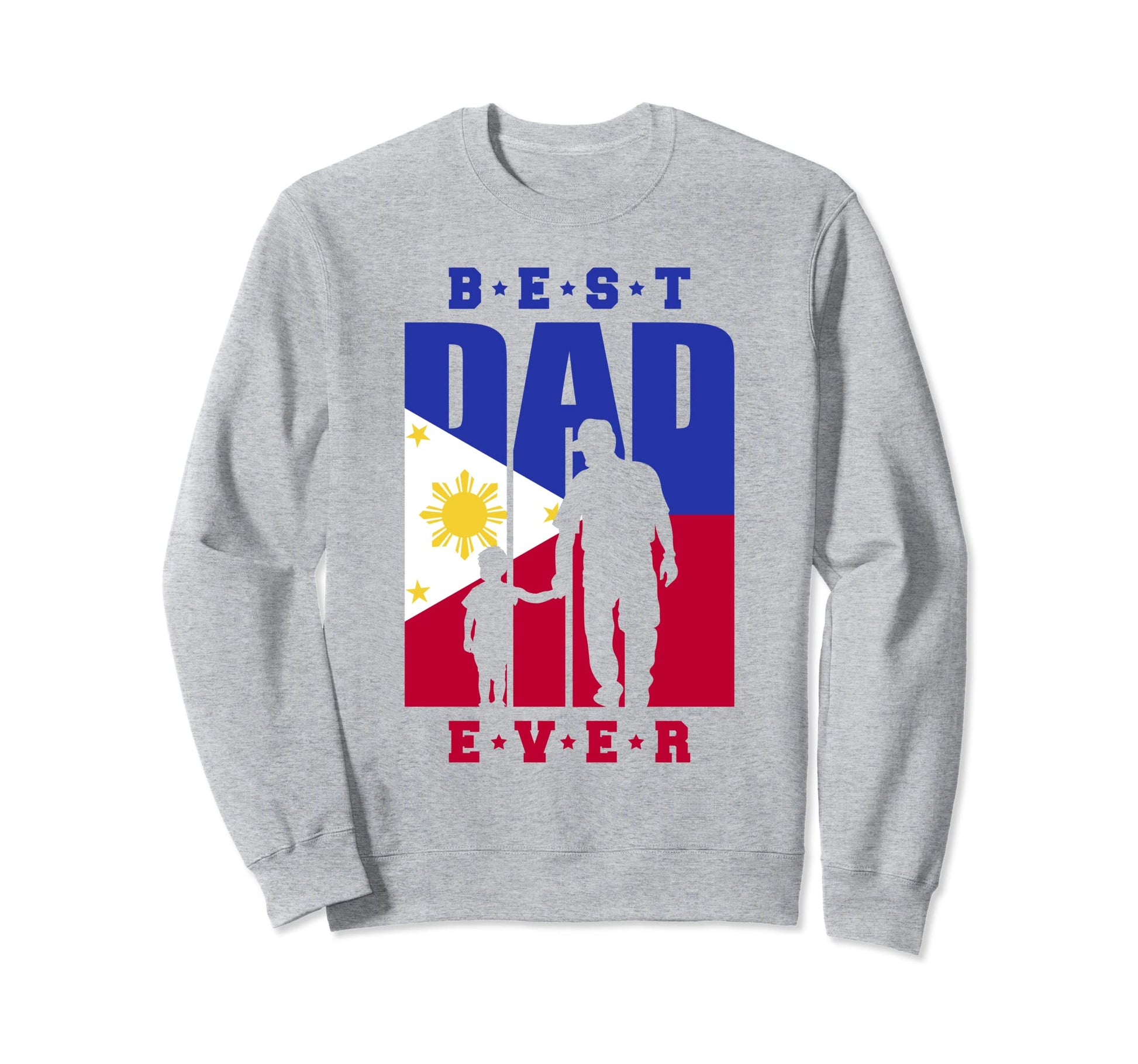 Filipino Dad Son Philippines Daddy Sweatshirt - Aesthetic Graphic Men Women - T-Shirt, Sweatshirt, Hoodie